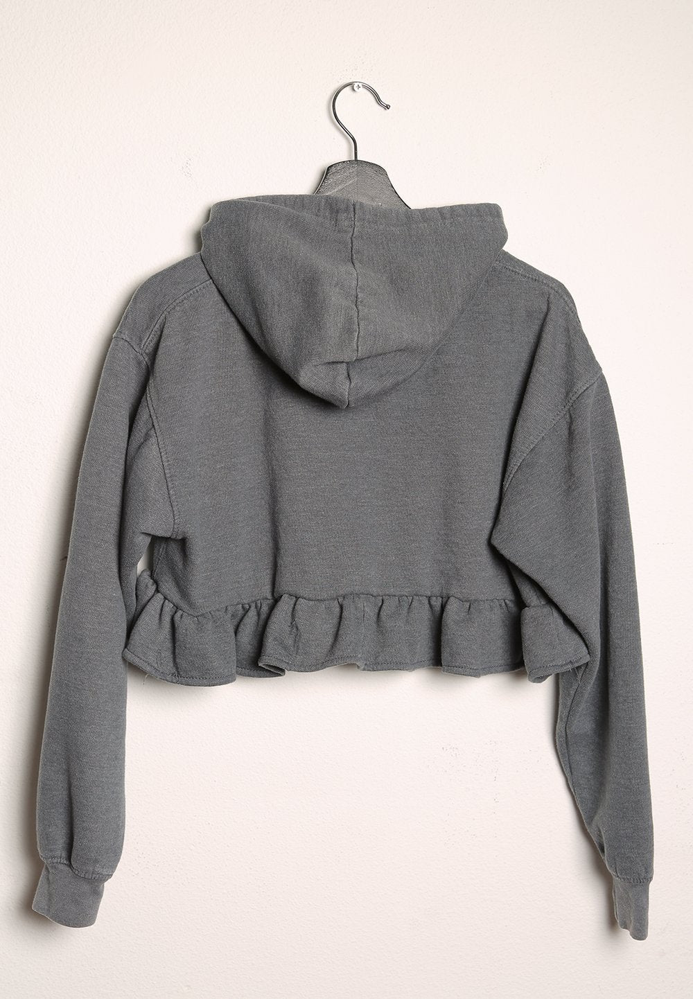 wyoming reworked ruffle sweatshirt
