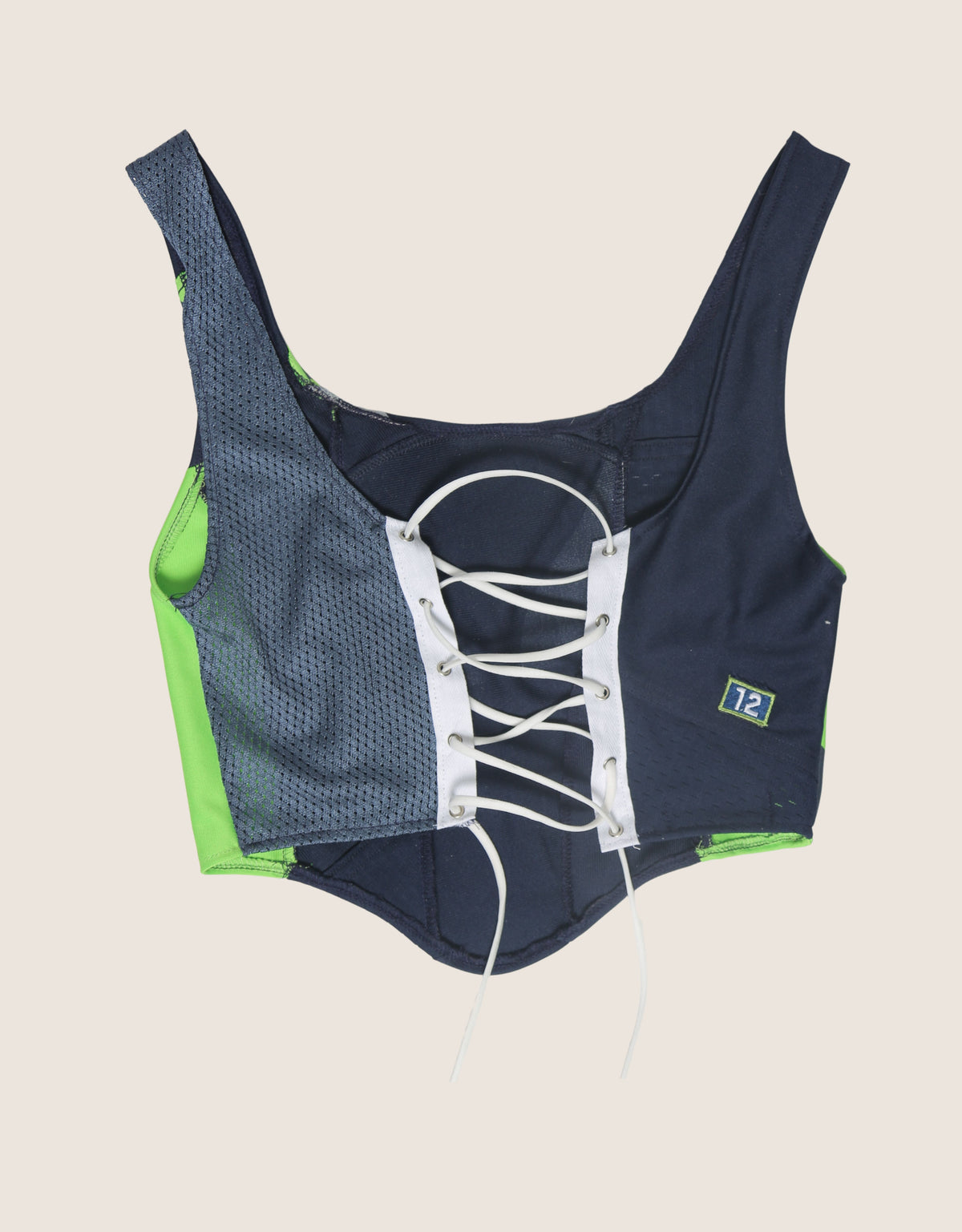 #12 mid length corset tank top (S/M)