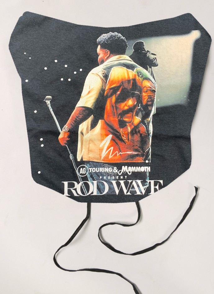 custom Rod Wave strapless corset
