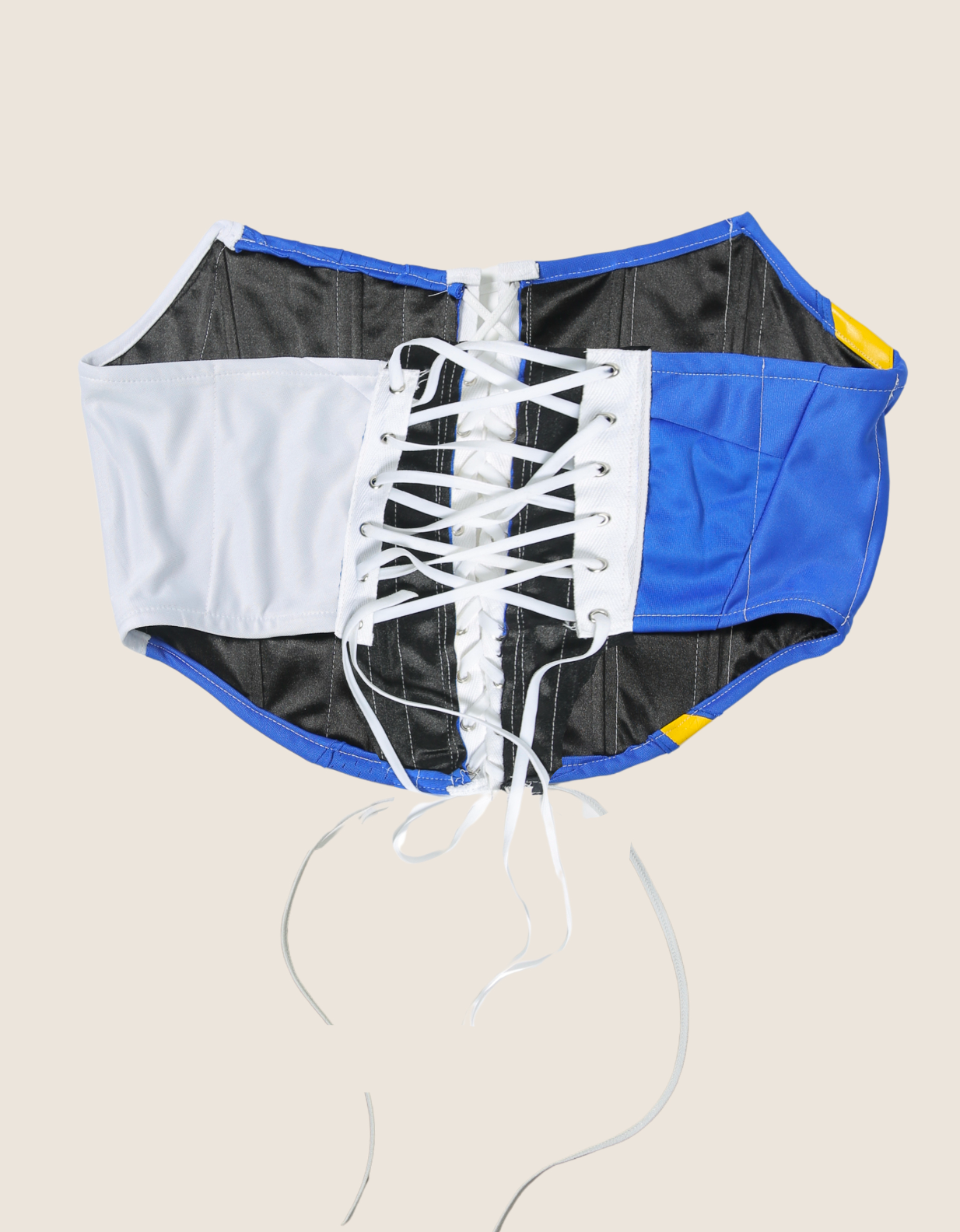 rams #9 strapless corset (medium/large)