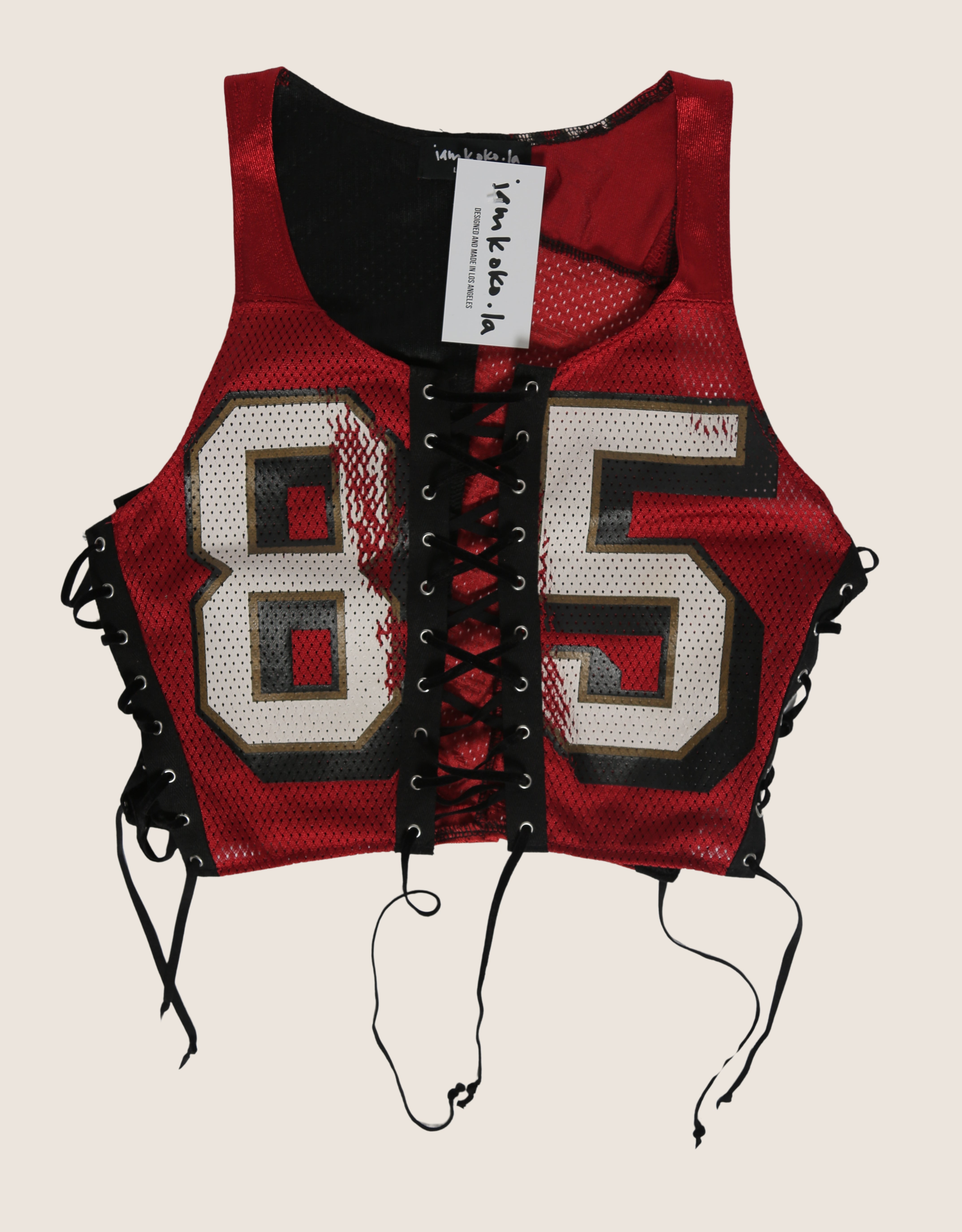 49ers all laced up reworked tank