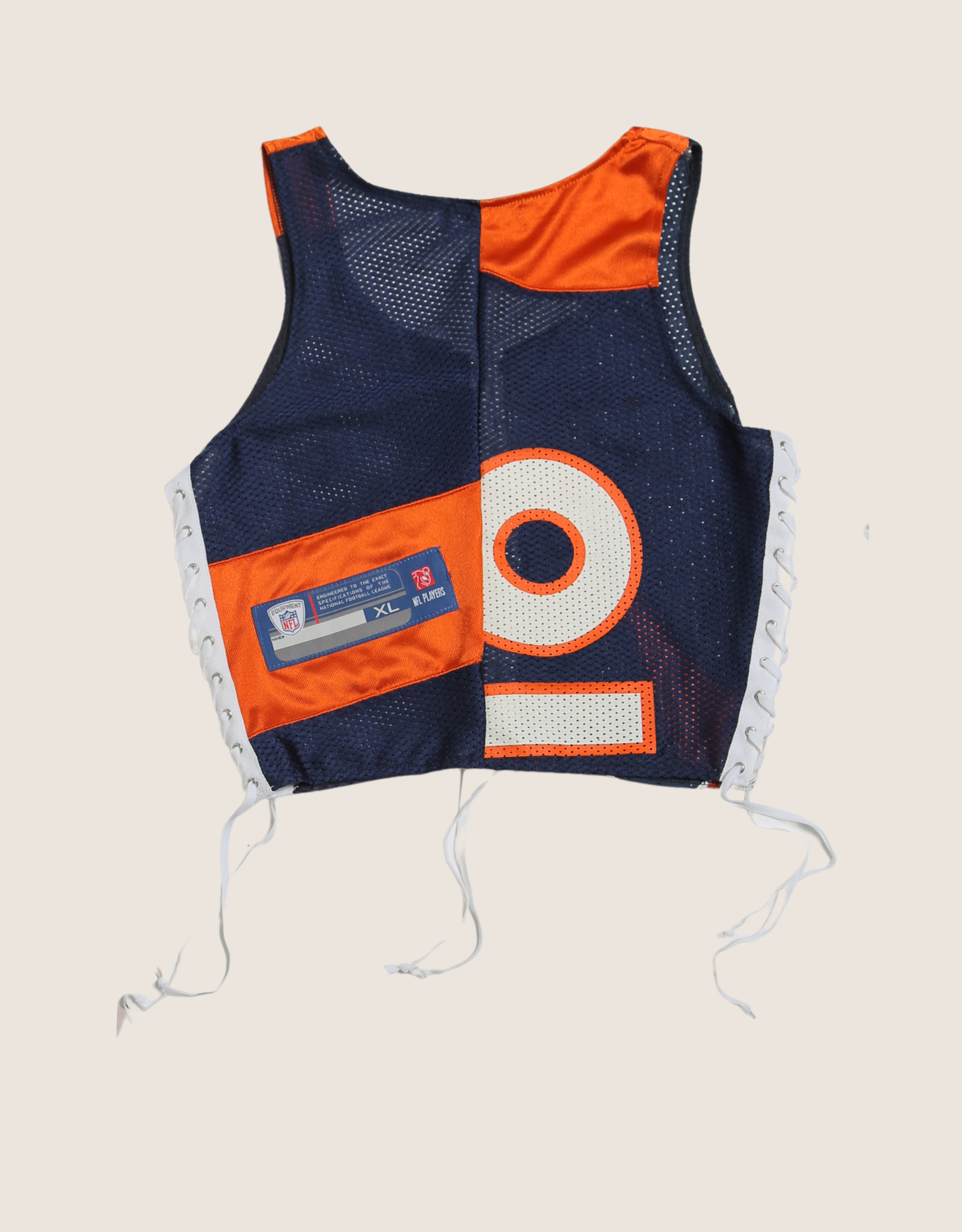 broncos #24 all laced up reworked tank (medium/large)