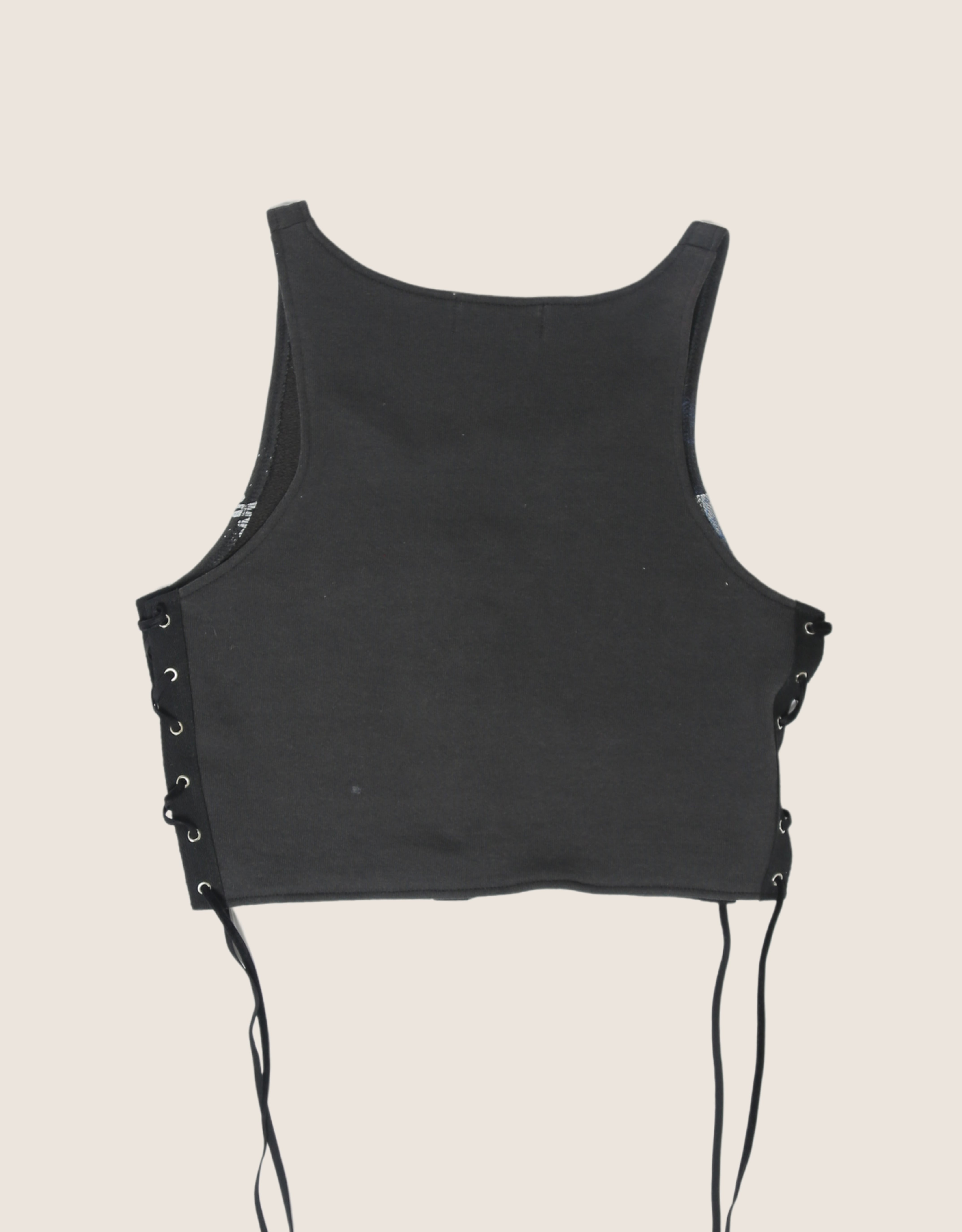oklahoma wolf all laced up reworked tank (s/m)