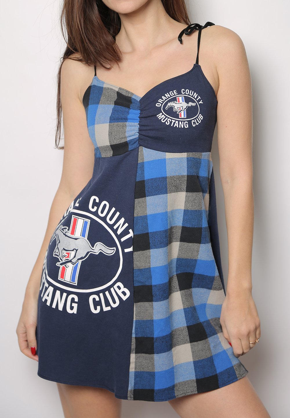 mustang reworked babydoll dress
