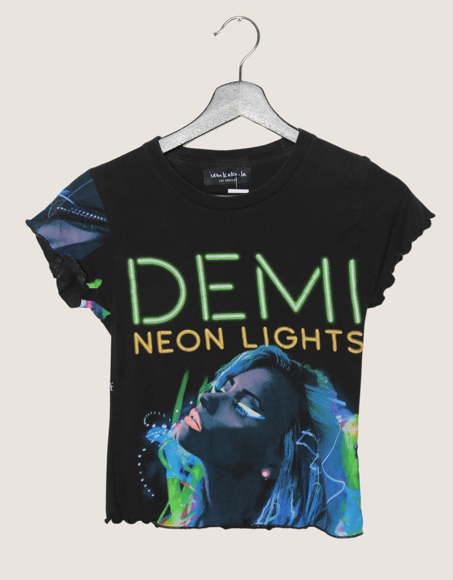 demi lovato reworked baby tee