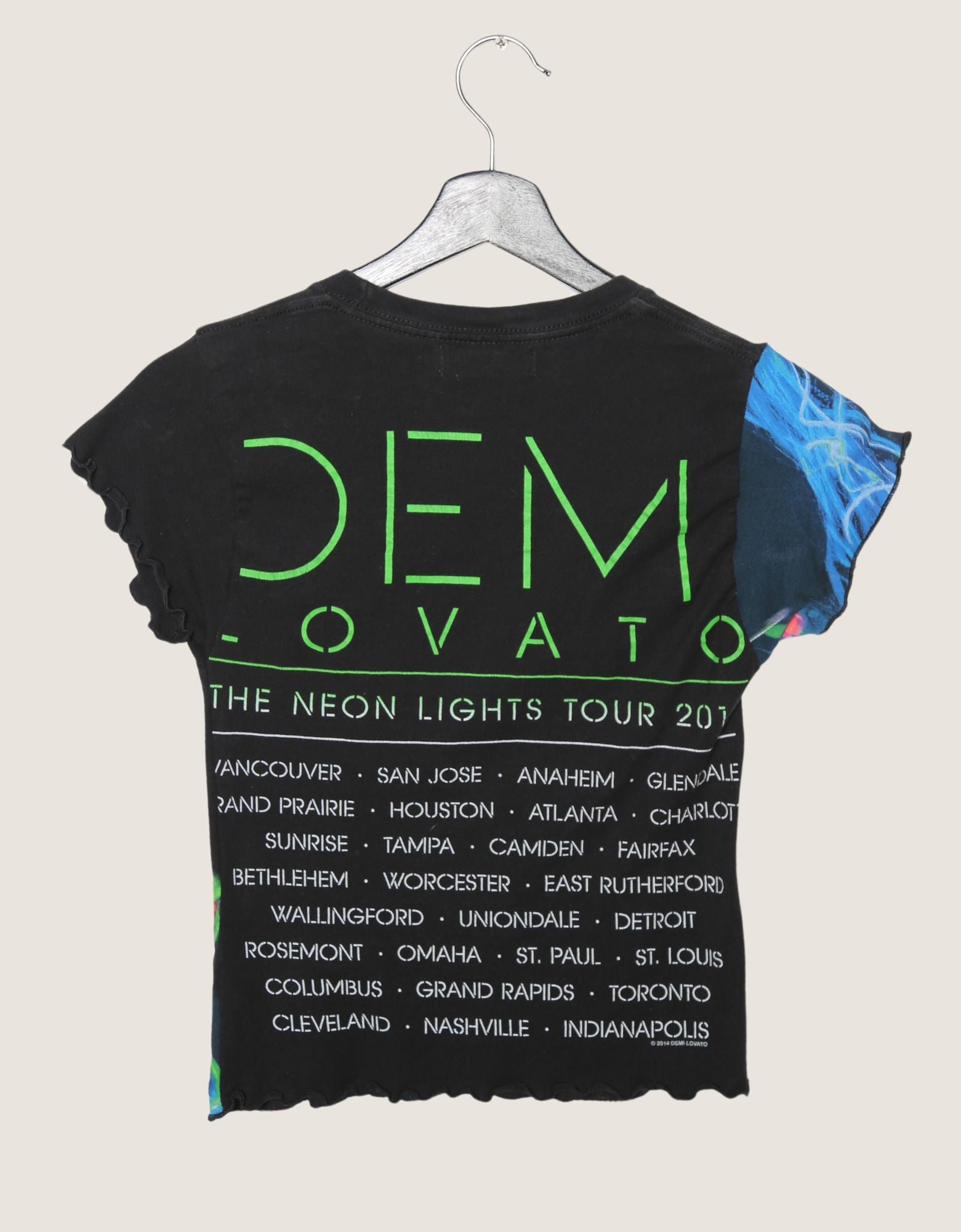 demi lovato reworked baby tee
