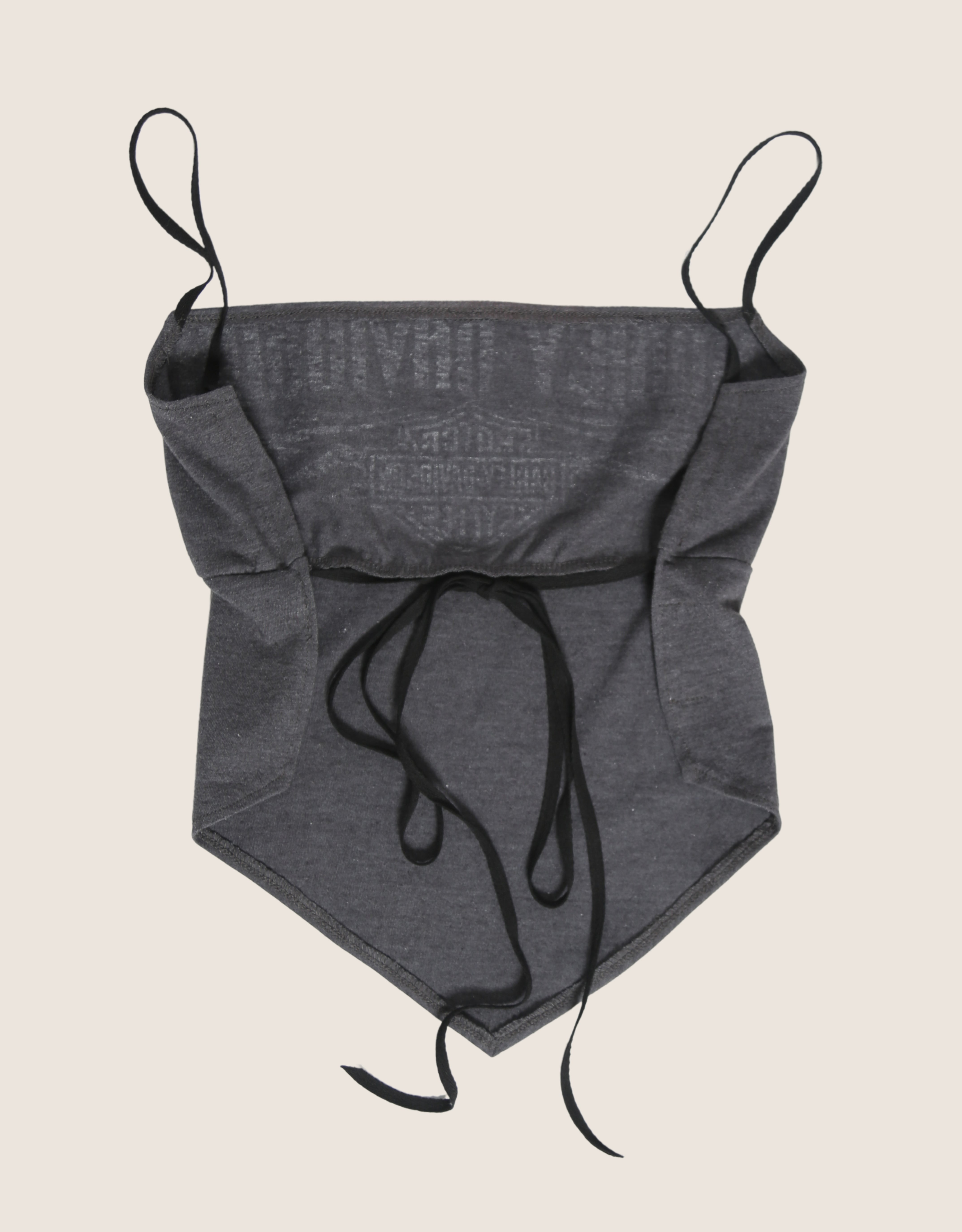 harley reworked backless top (M)