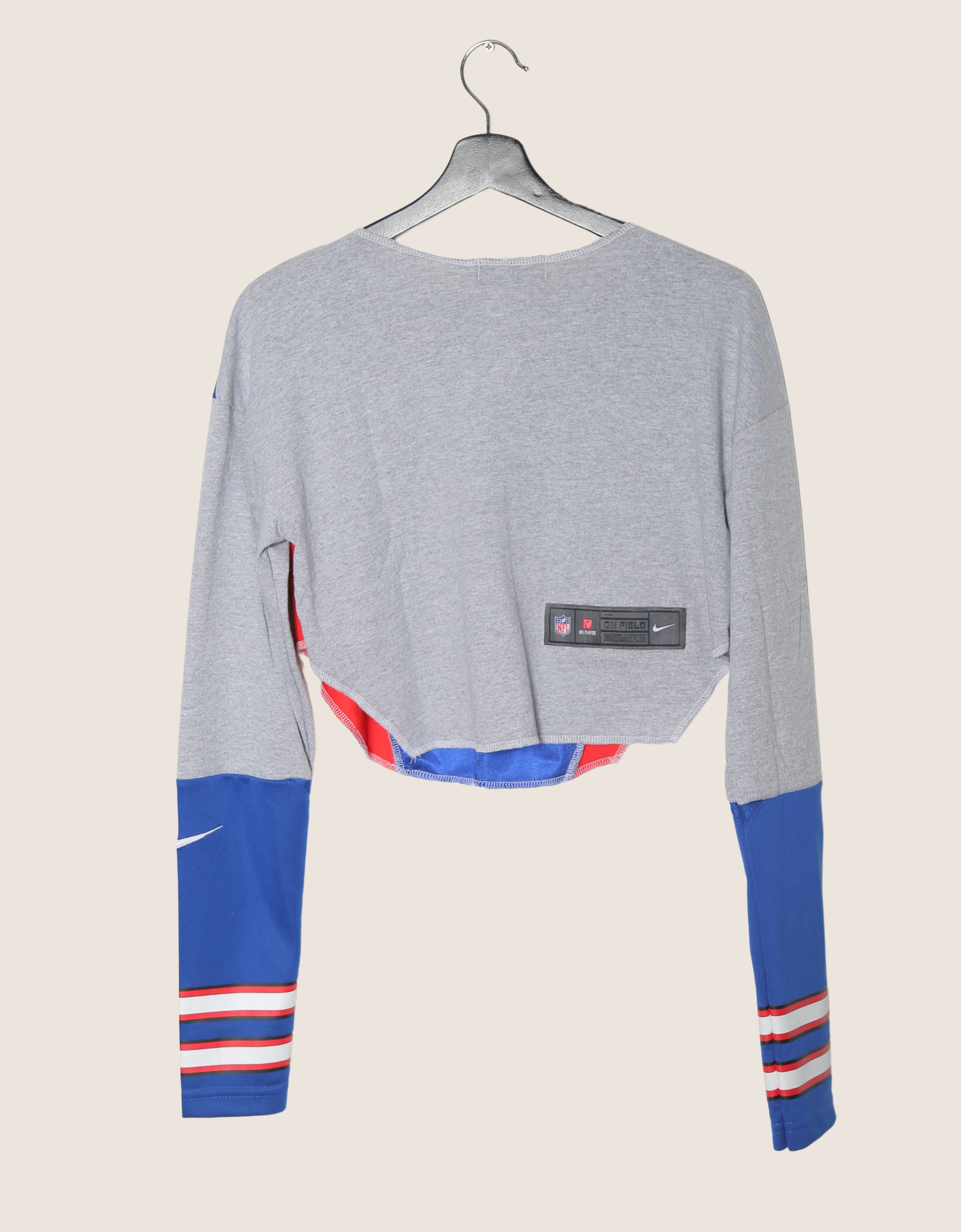 bills reworked mixed jersey long sleeve