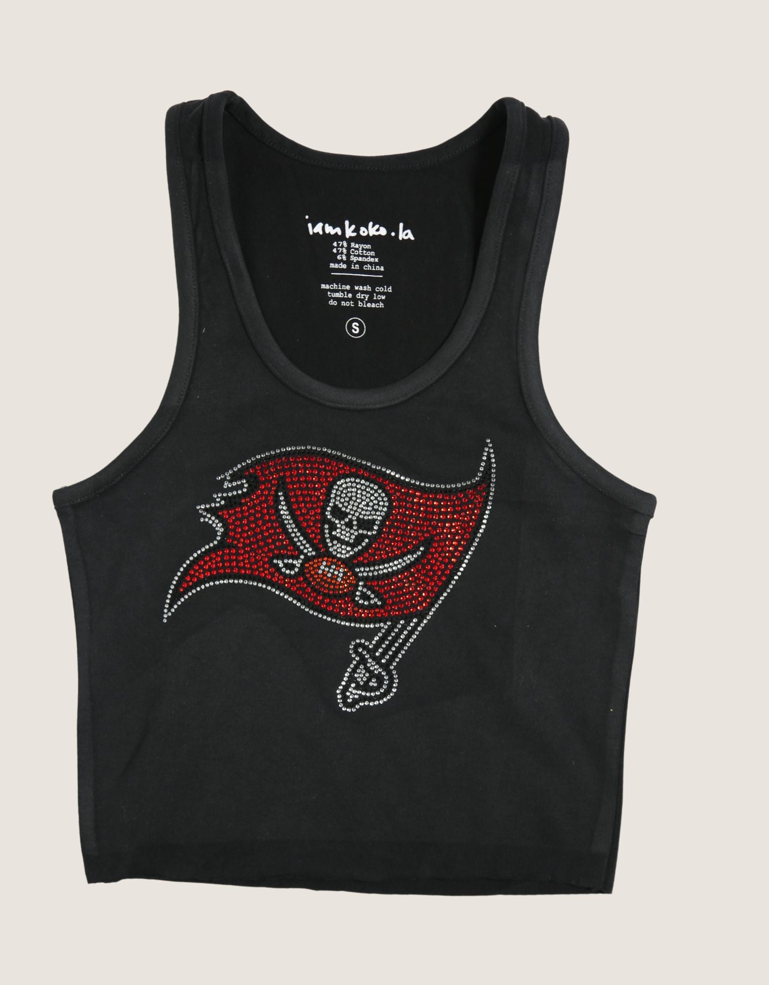Tampa Bay Buccaneers bling tank