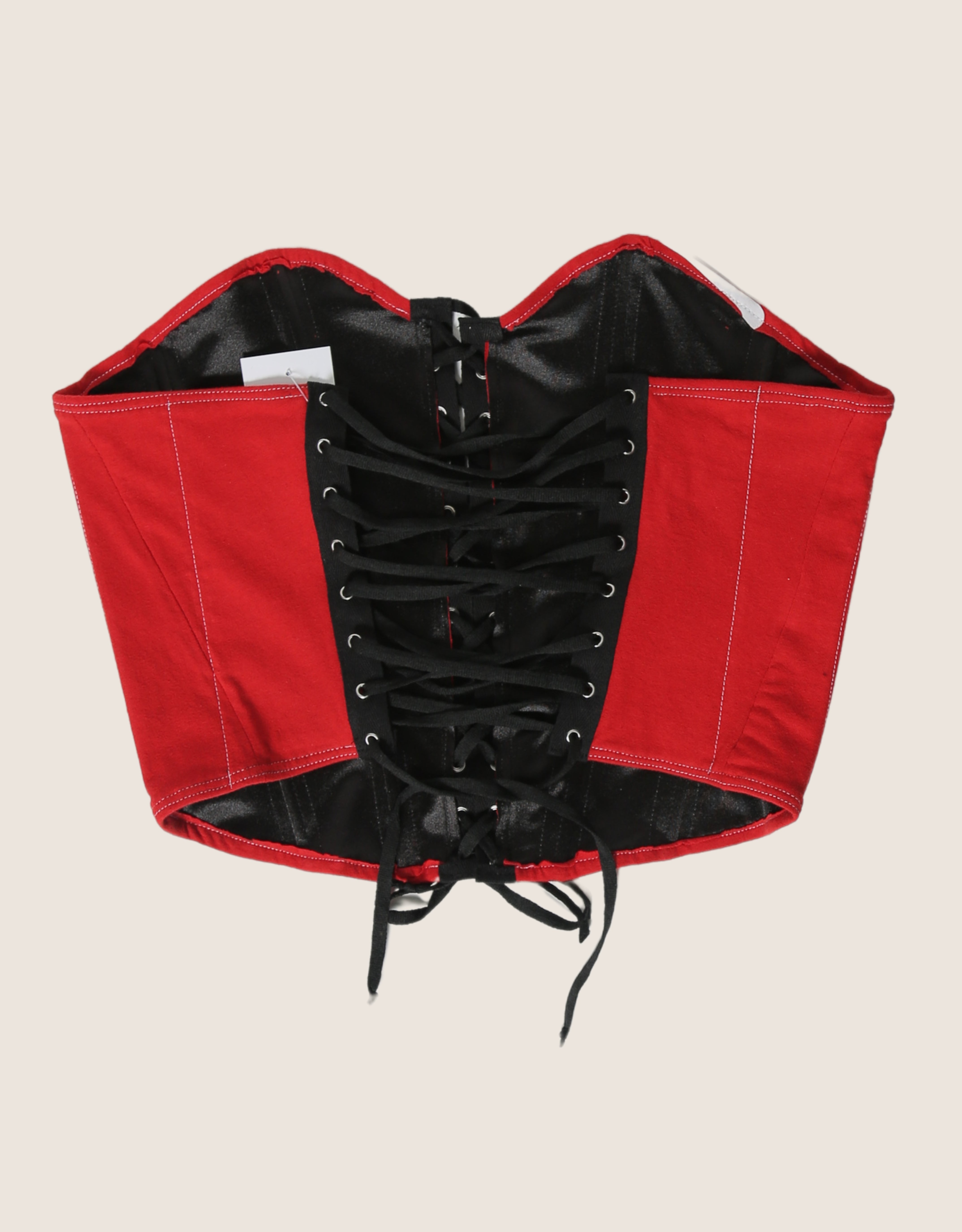 cardinals baseball strapless corset