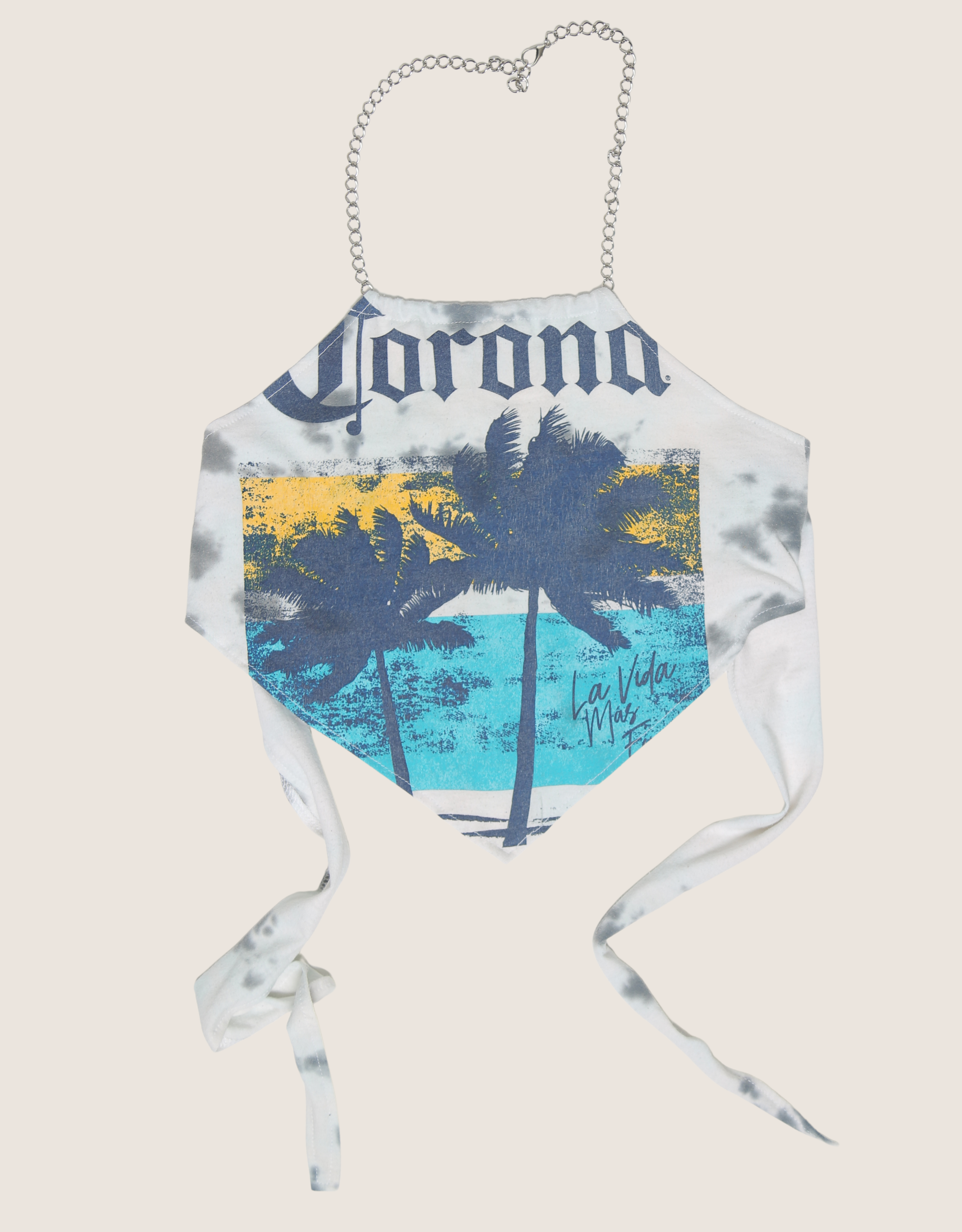 corona chain halter top