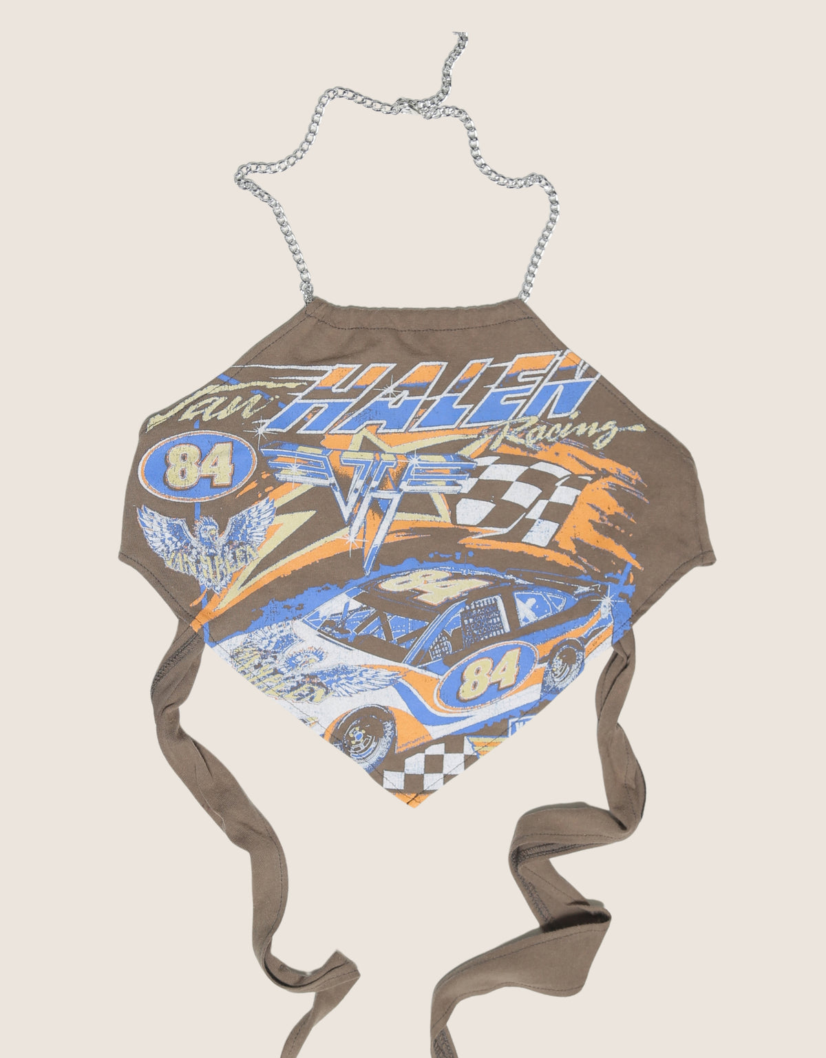 van halen chain halter top
