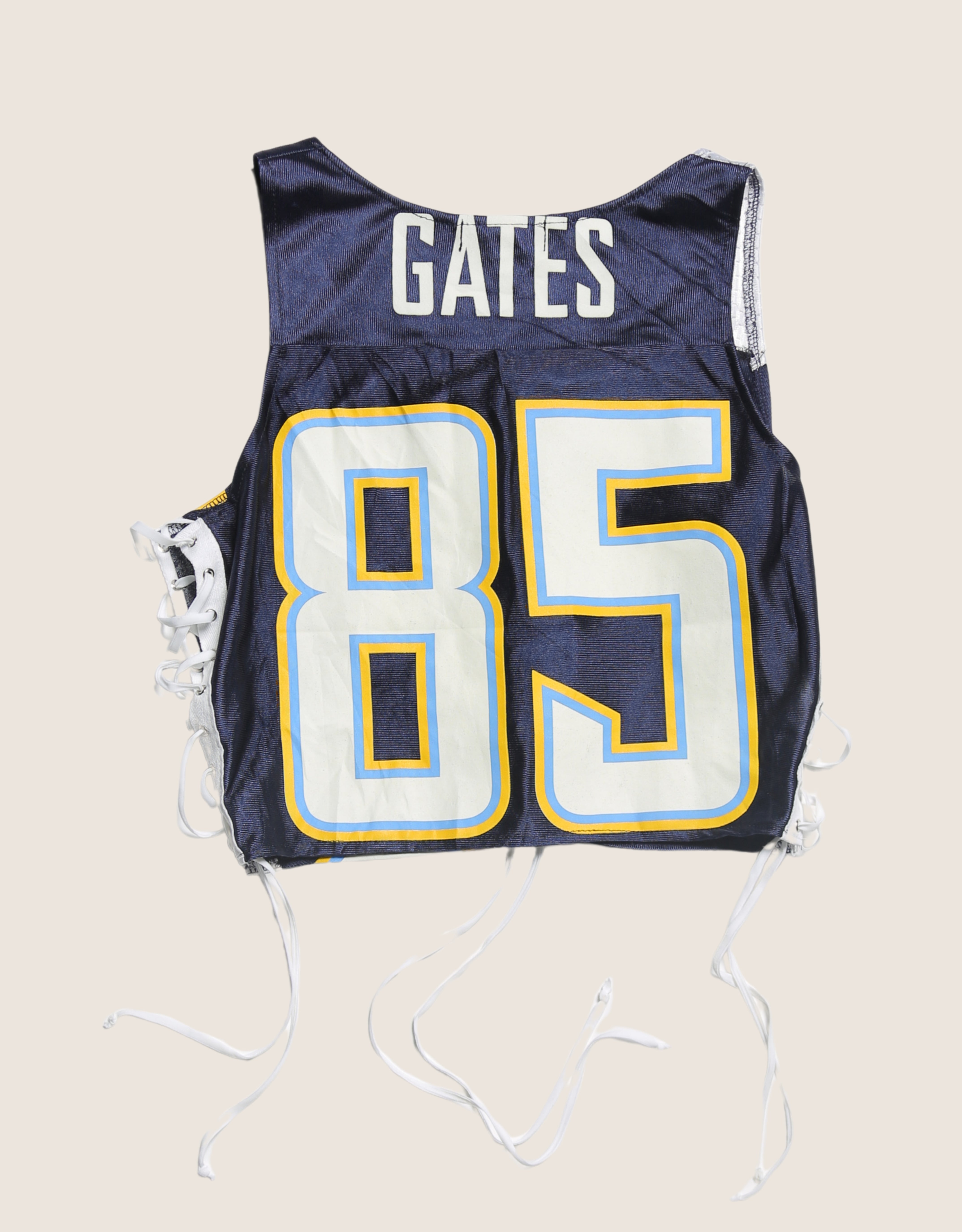chargers all laced up reworked tank (medium/large)