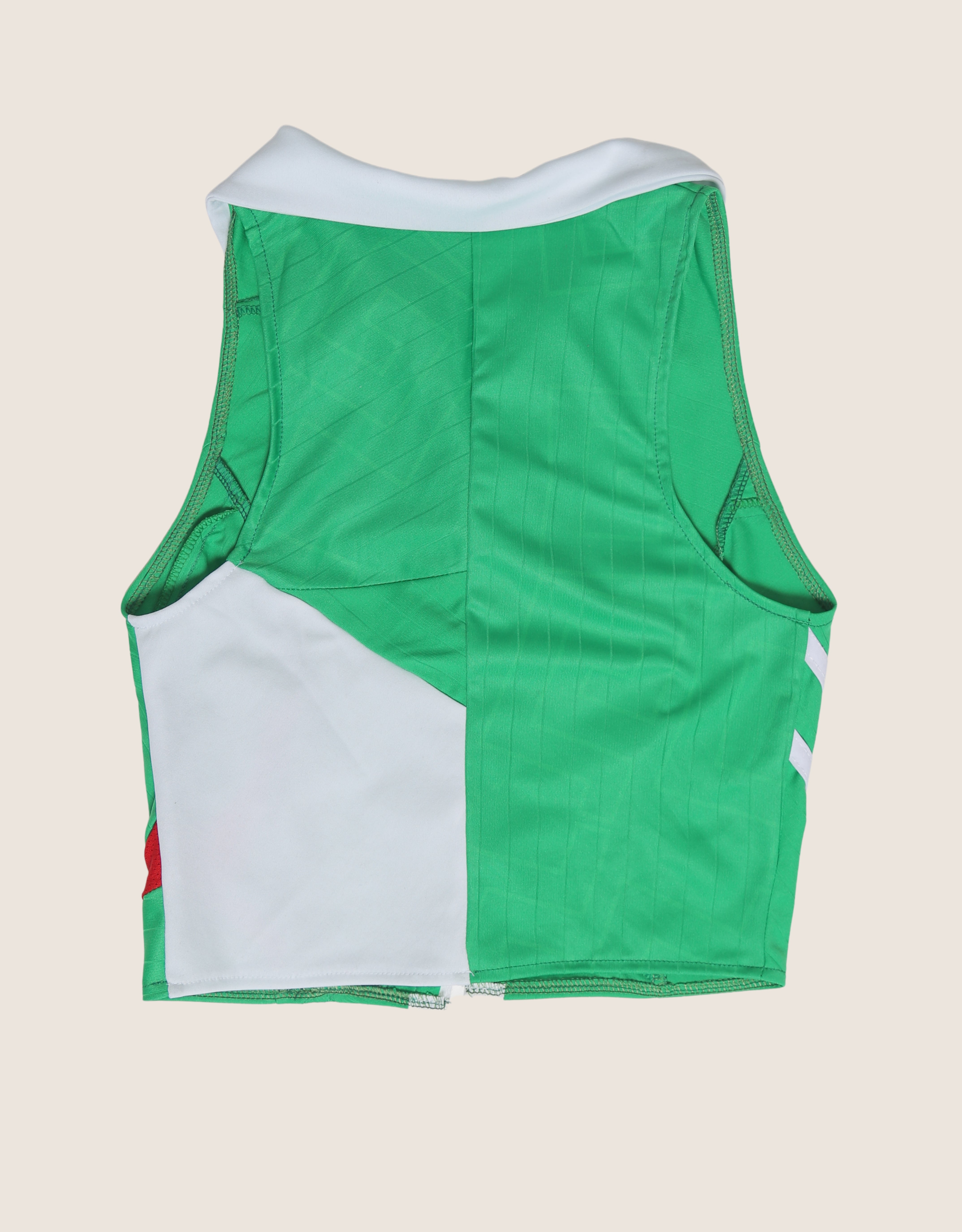 mexico soccer laced up collar tank (s)