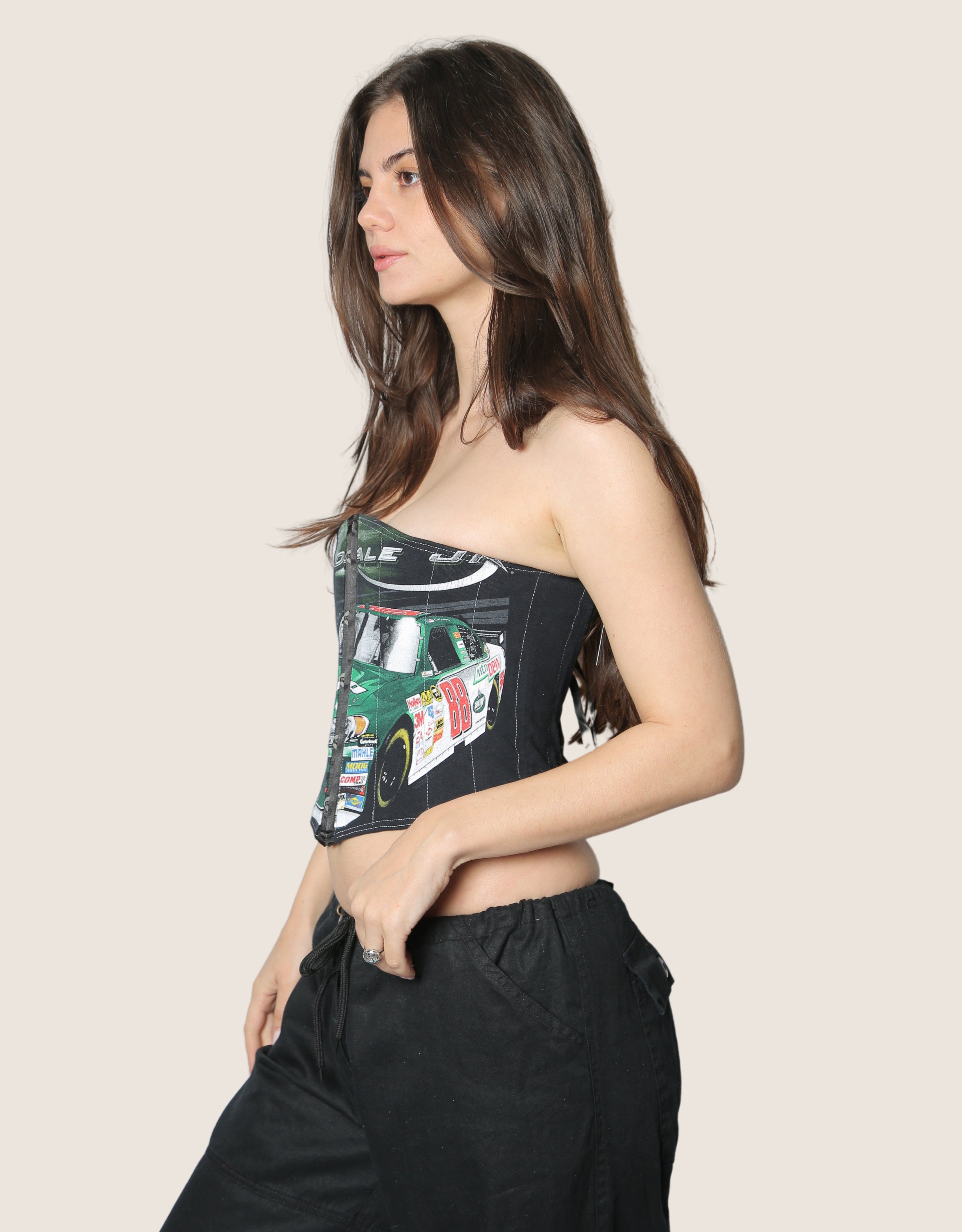 dale earnhardt jr. nascar reworked snap corset