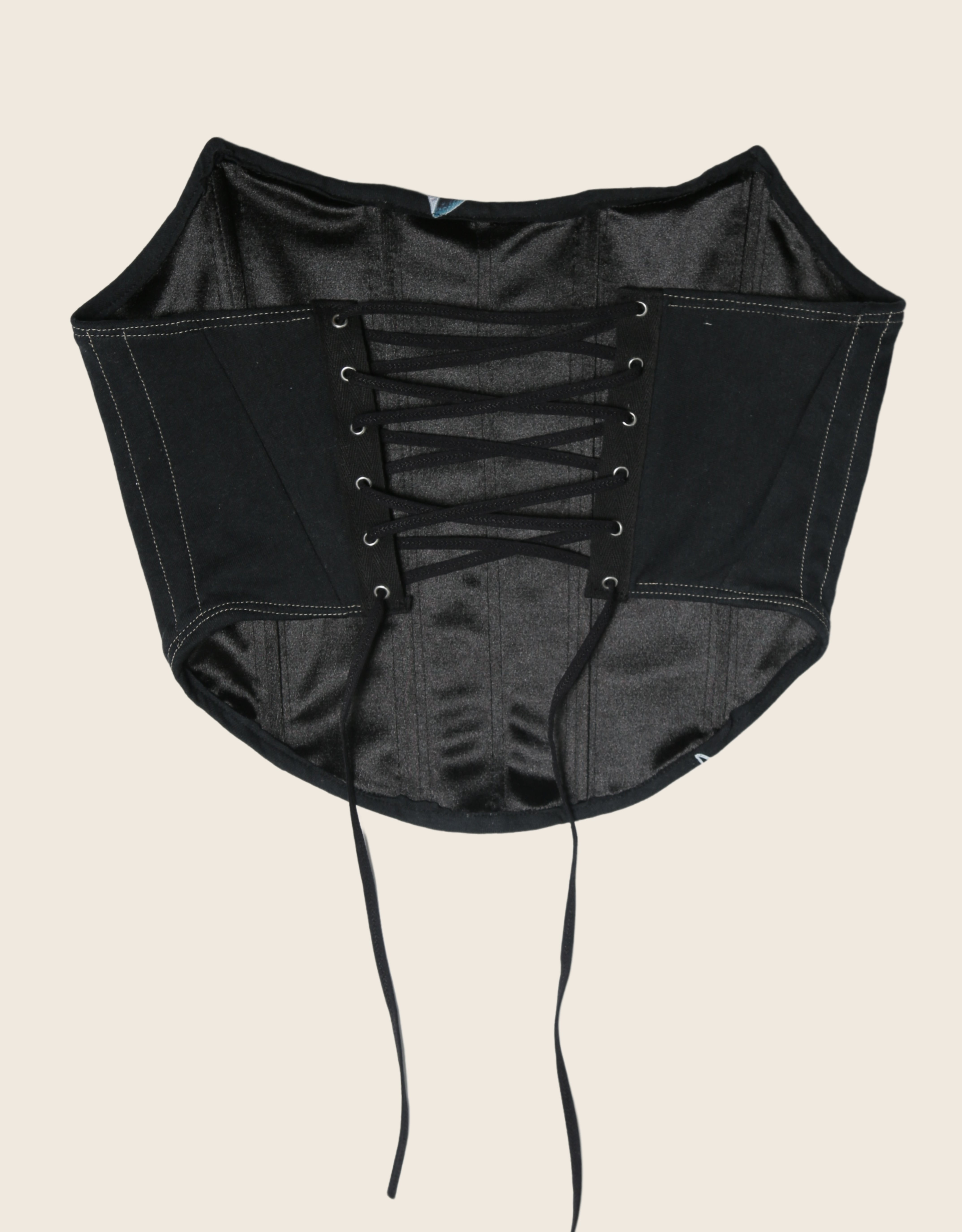 custom Chris Brown "Breezy Bowl" strapless corset