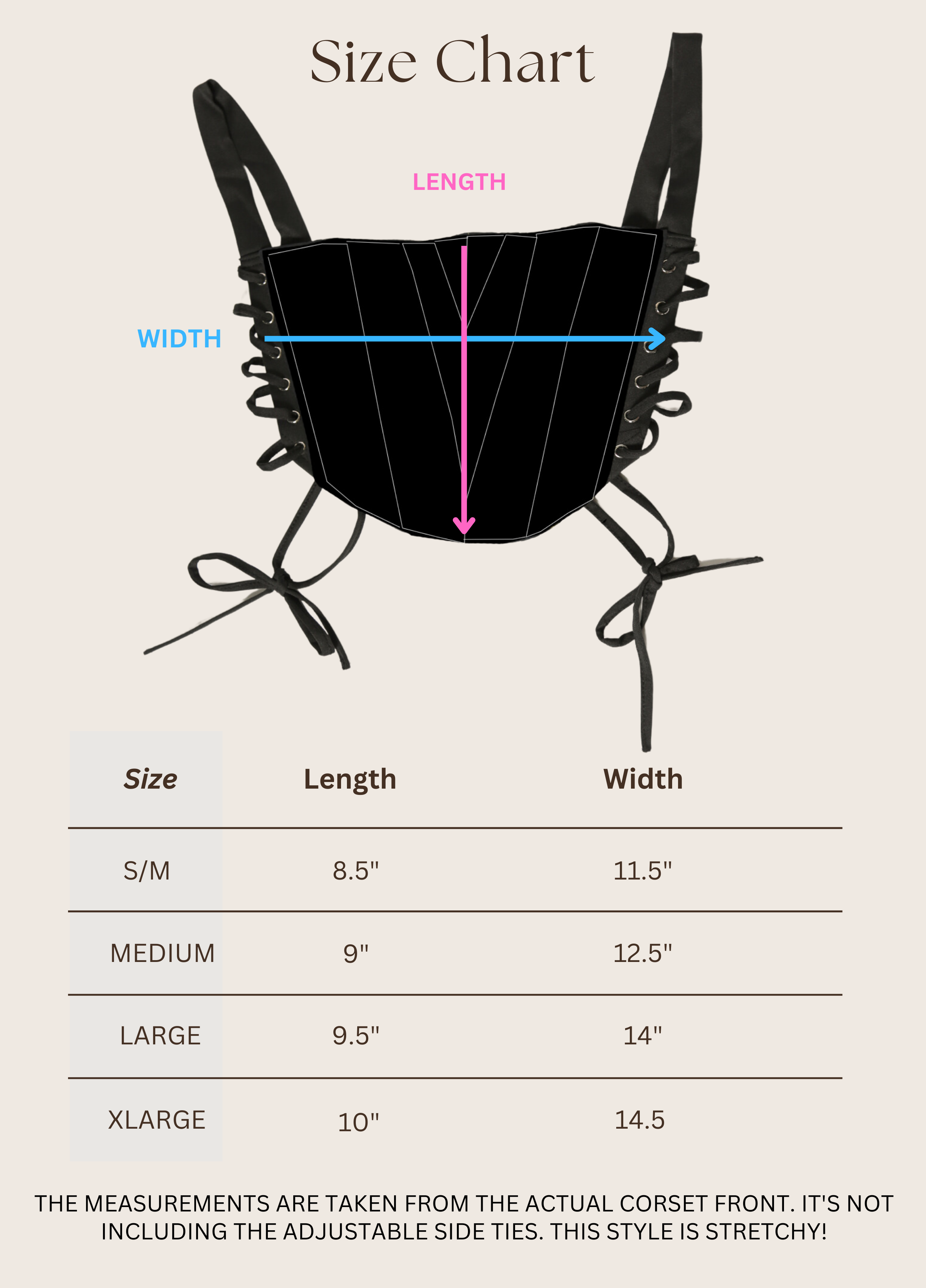 browns 12 reworked corset with matching shrug (large)