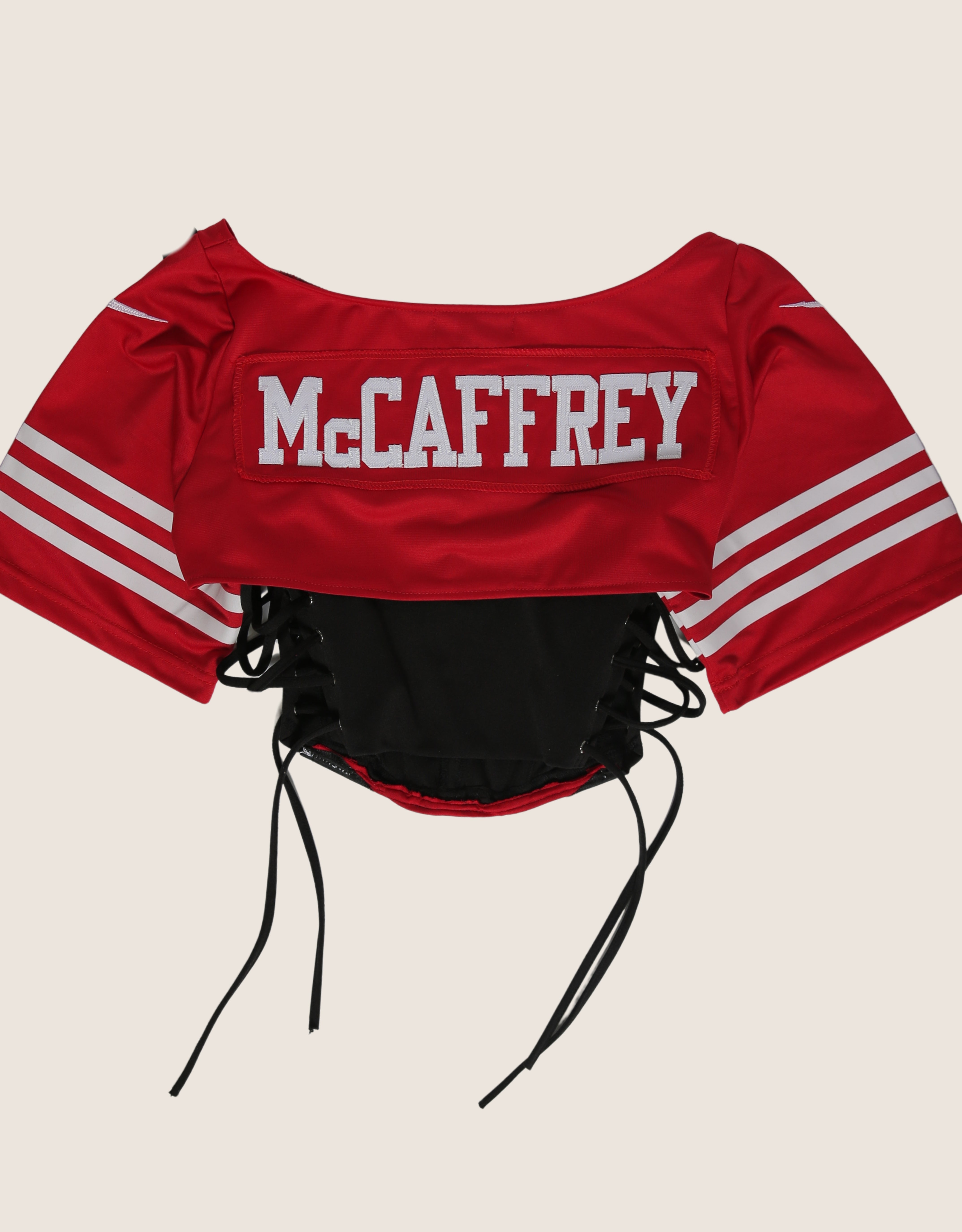 49ers 23 reworked corset with matching shrug (small)