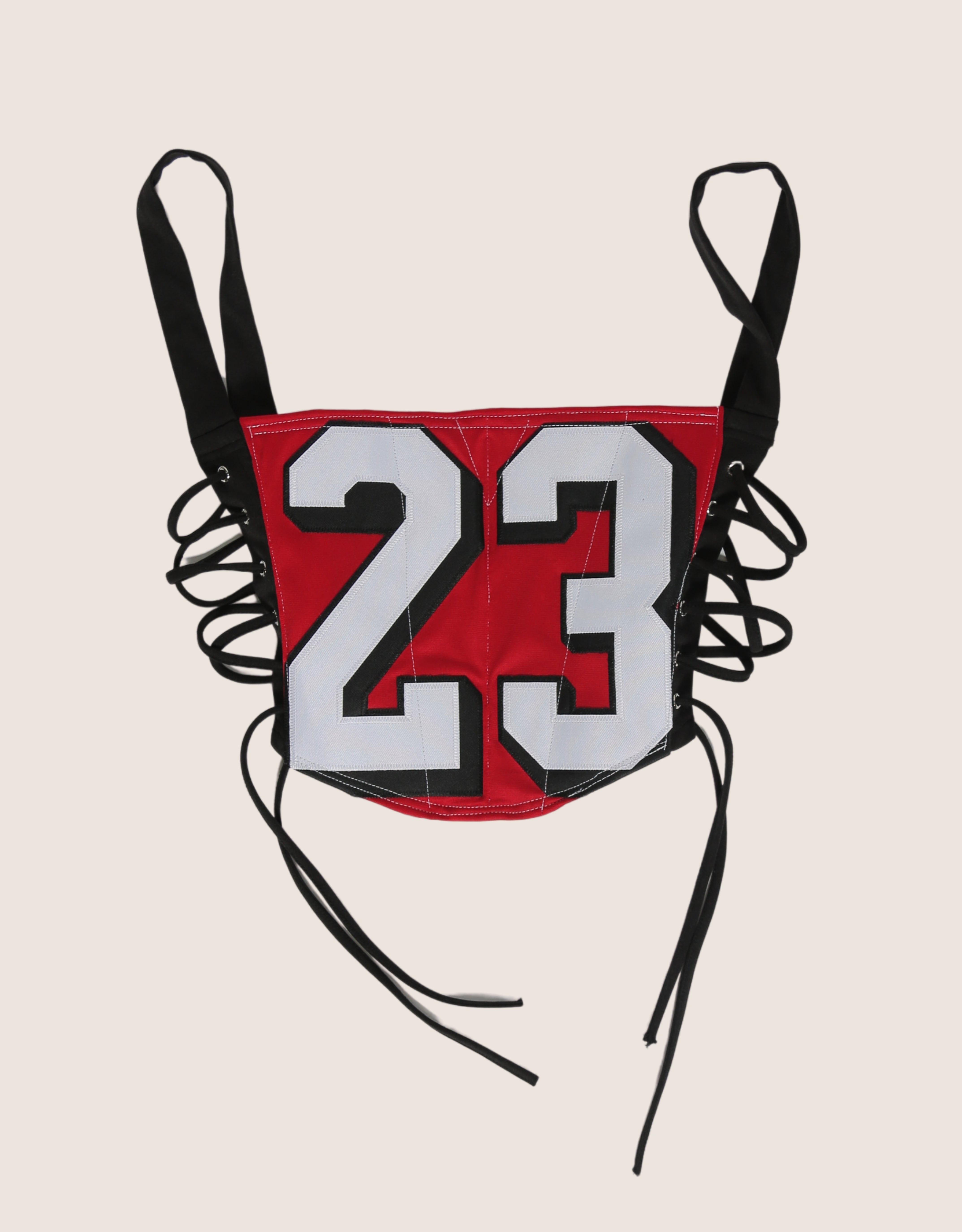 49ers 23 reworked corset with matching shrug (small)