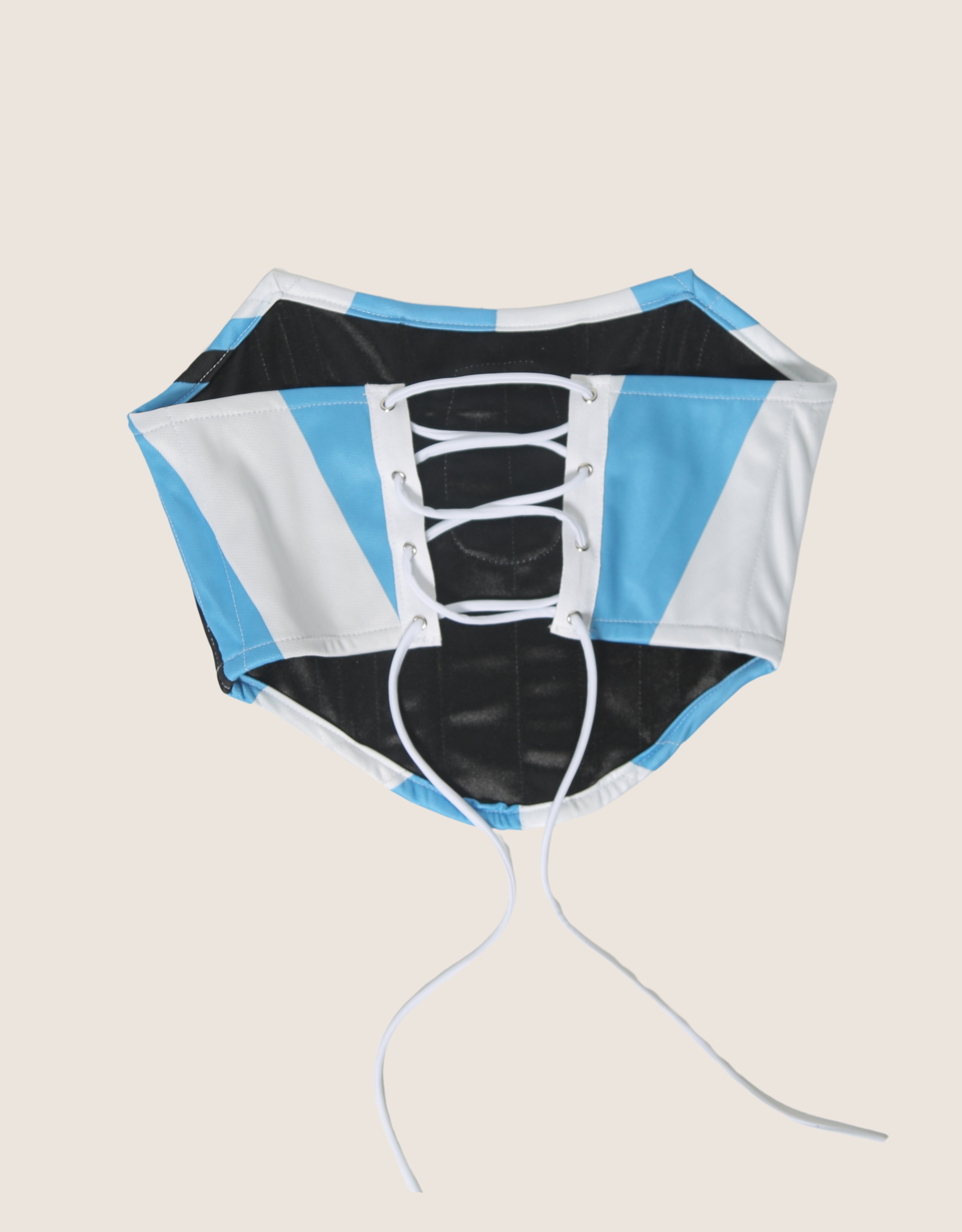Argentina reworked strapless corset with matching shrug