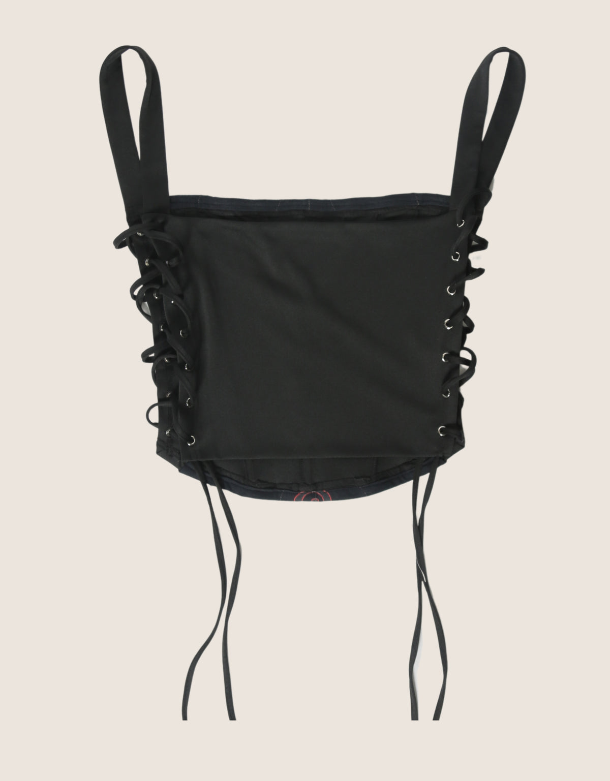 backyard bash side lace full length corset (L)