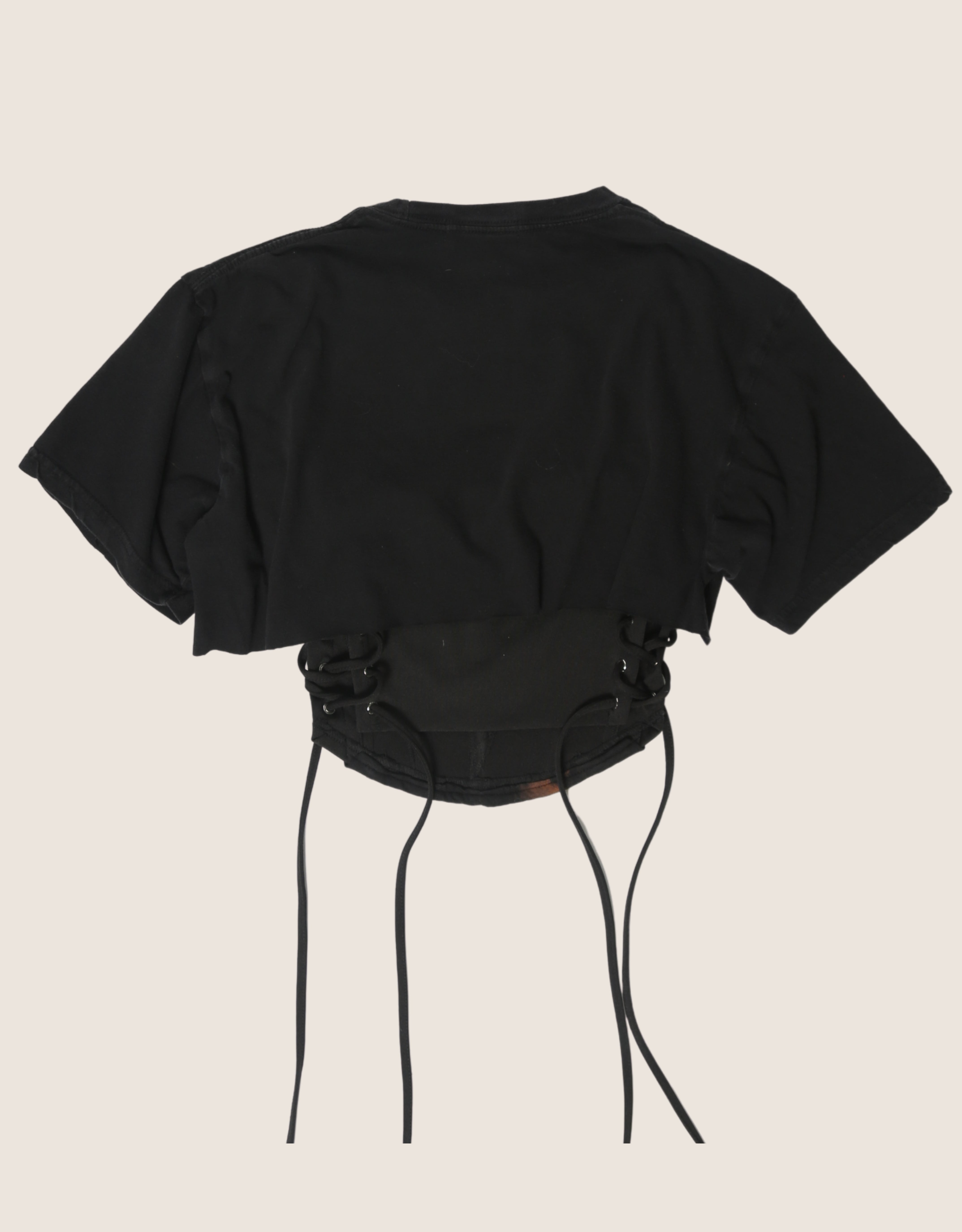 beatles reworked corset with matching shrug (S)