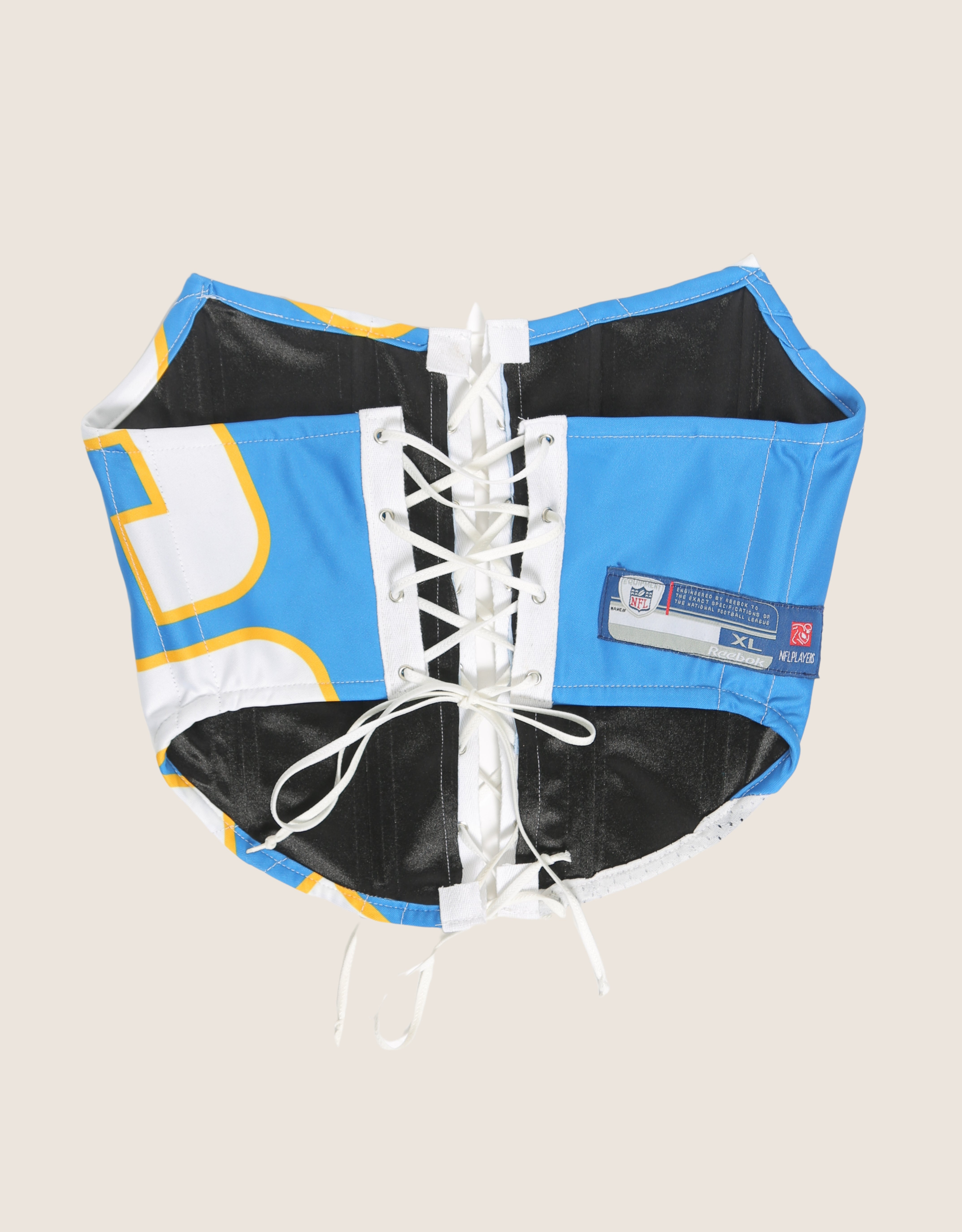 chargers strapless lace front corset (small/medium)