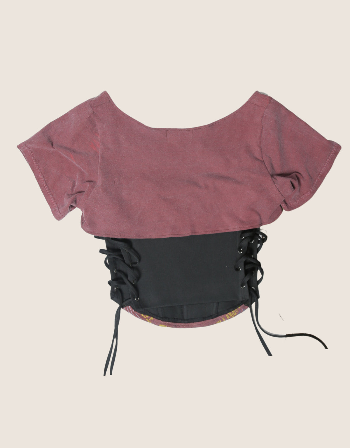 def leppard reworked corset with matching shrug (M)