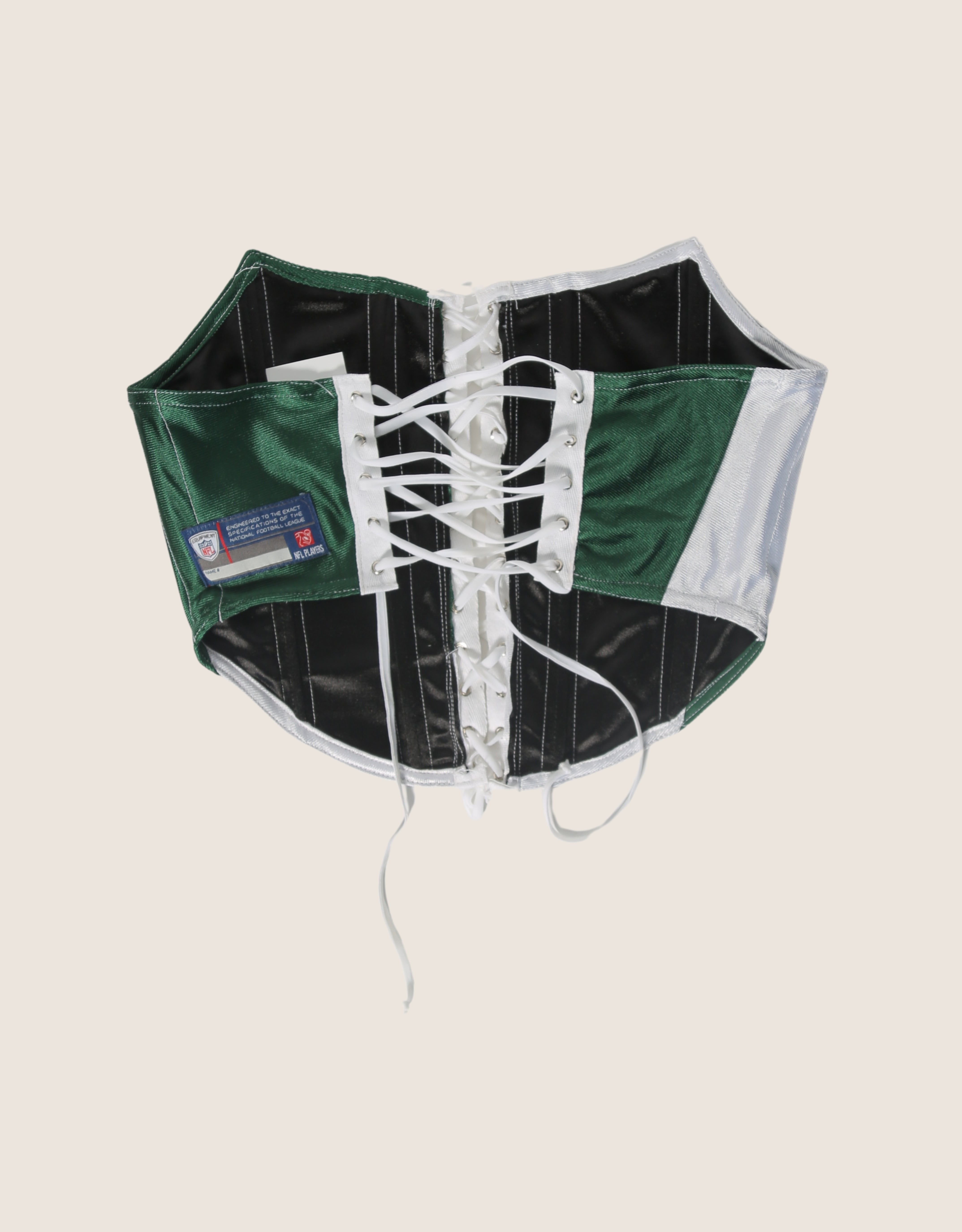 green bay strapless lace front corset (small)