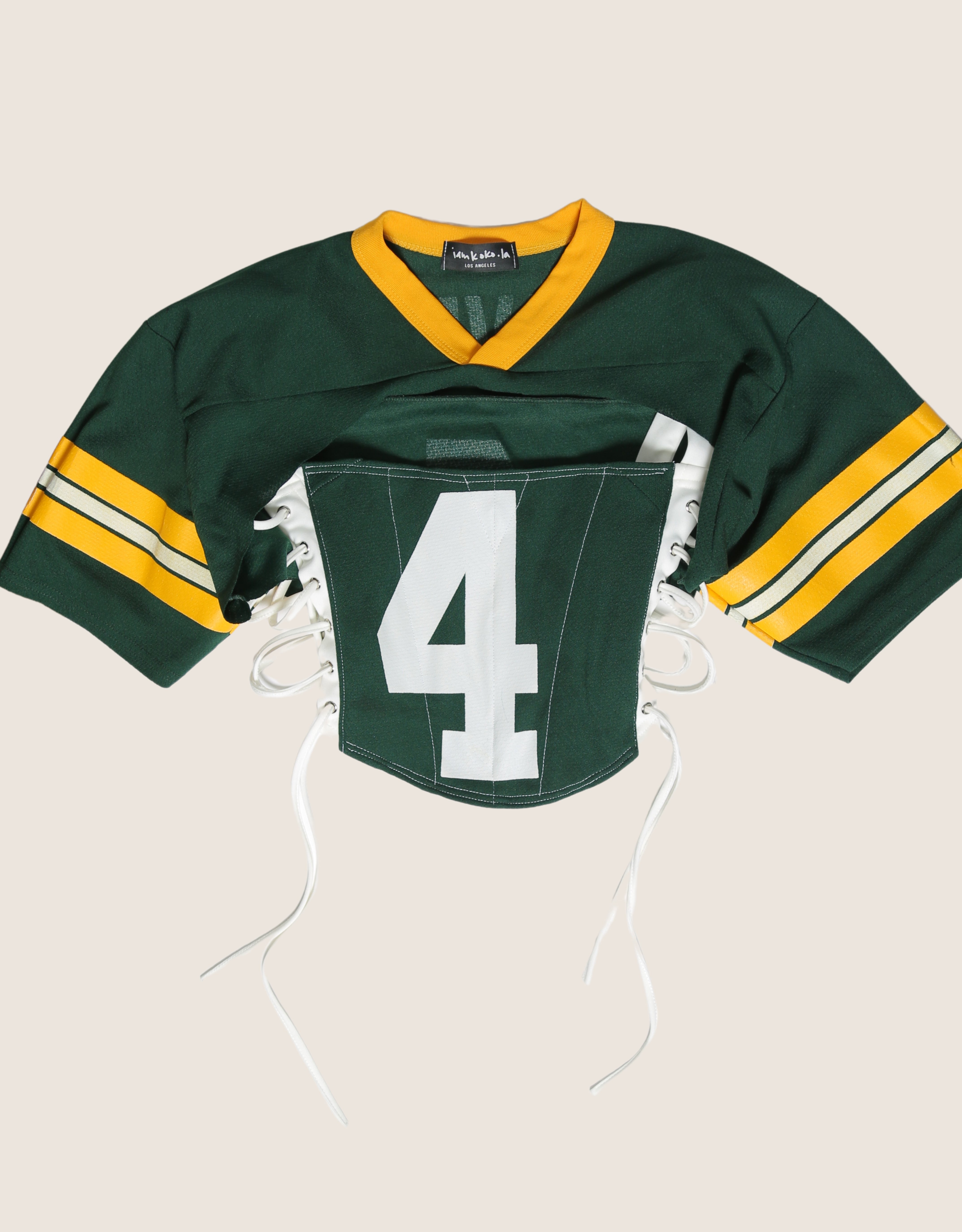 packers 4 reworked corset with matching shrug (small)