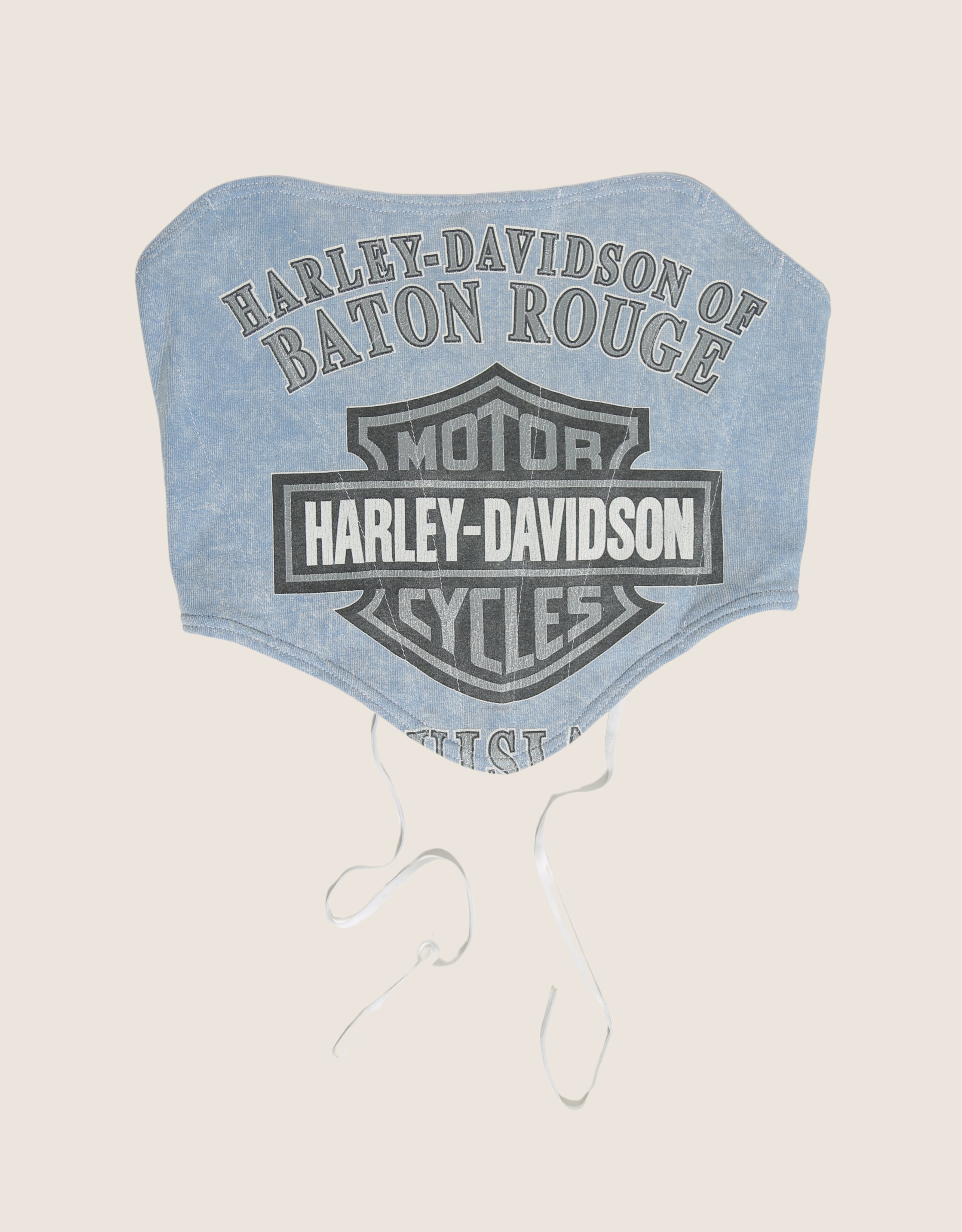 baton rouge harley strapless corset