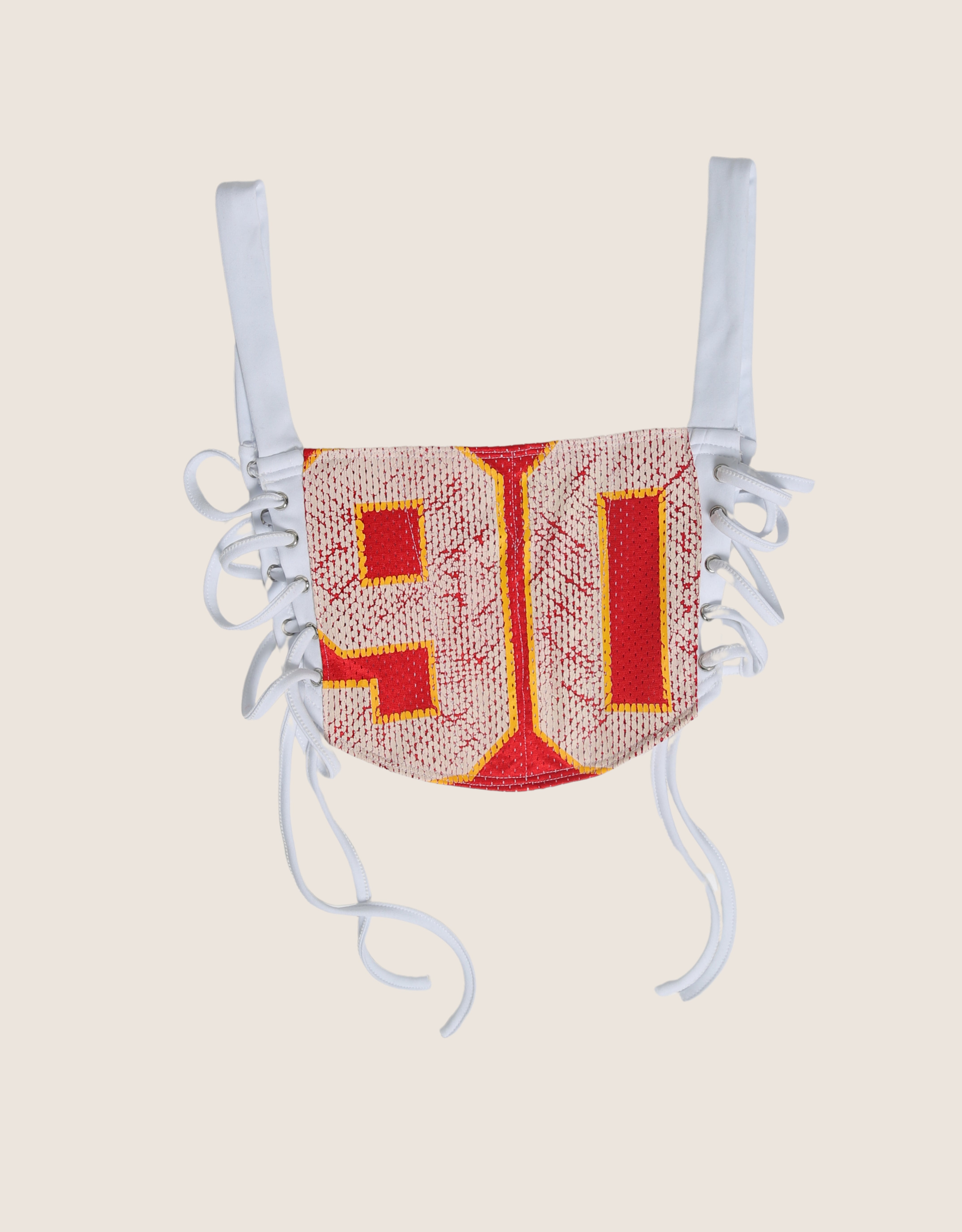 chiefs 90 reworked corset with matching shrug