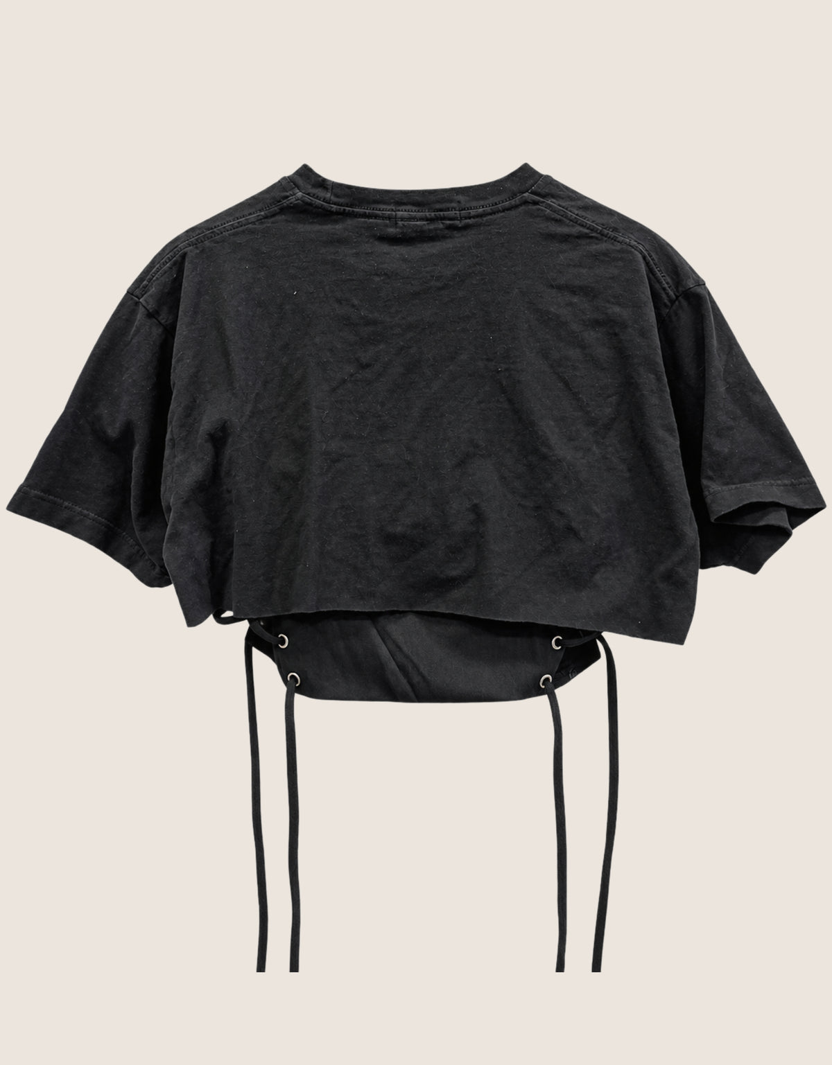 my chemical romance reworked cropped corset with shrug (M)