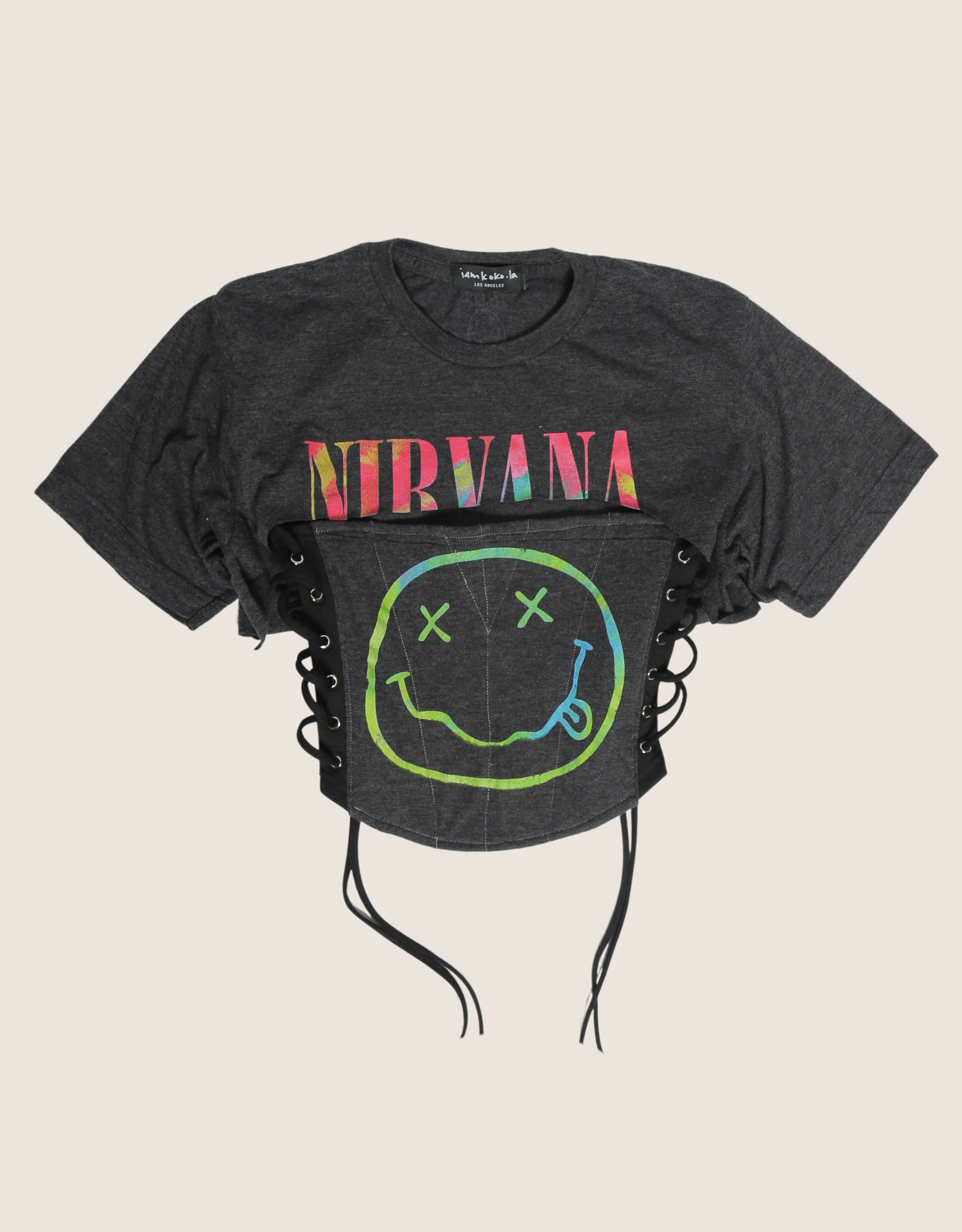 nirvana reworked corset with matching shrug (S)
