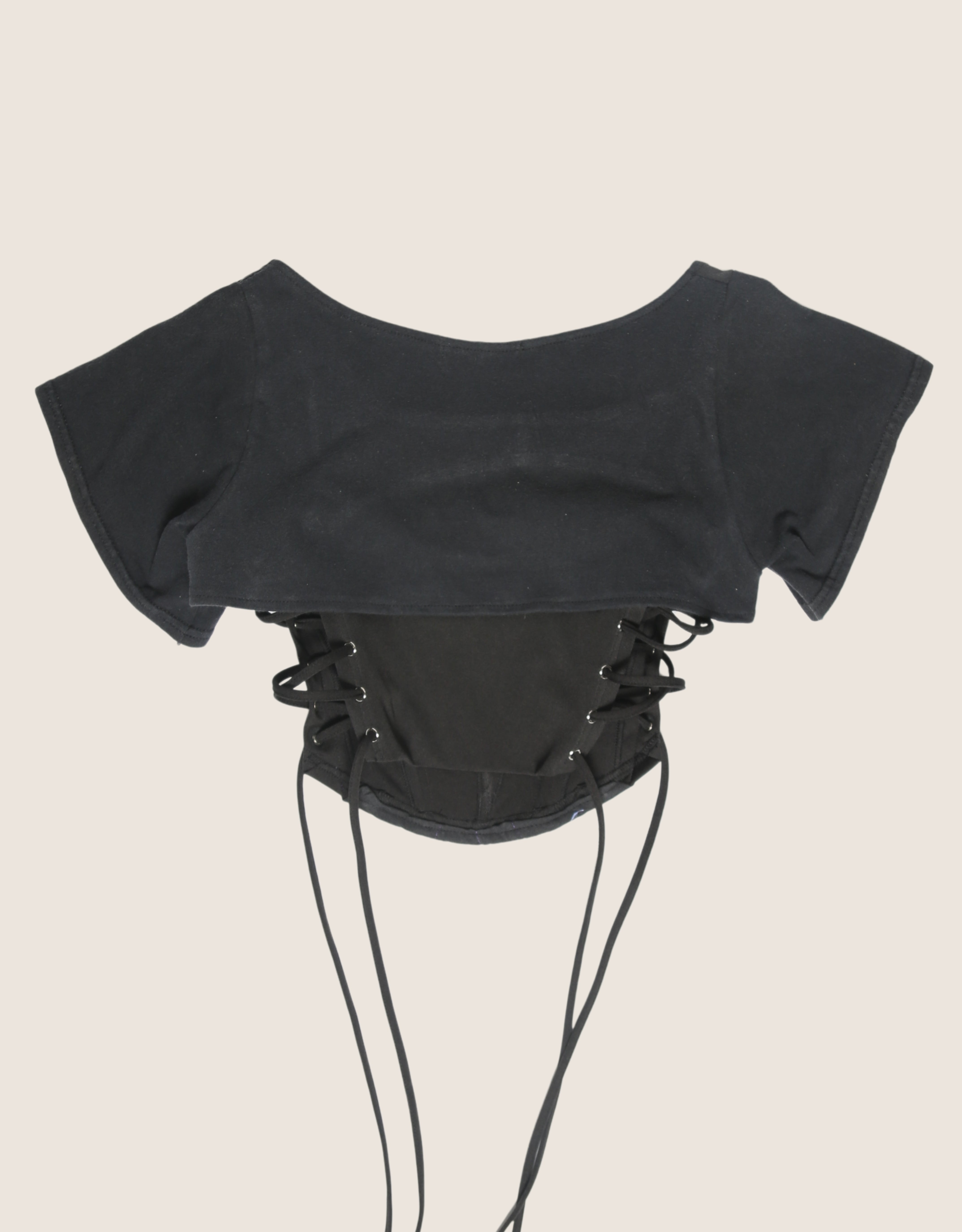 prince reworked corset with matching shrug (S)