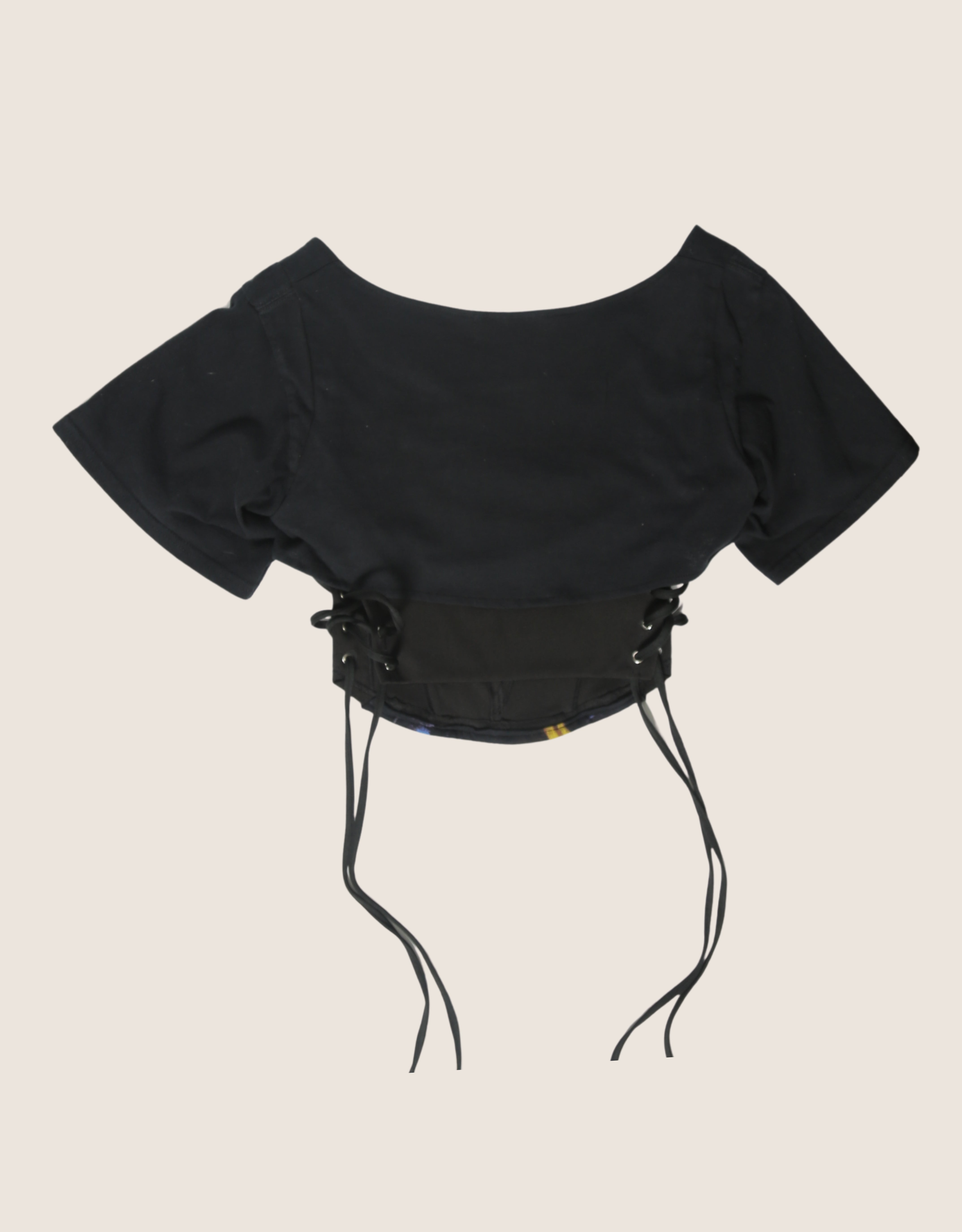 prince reworked corset with matching shrug (M)