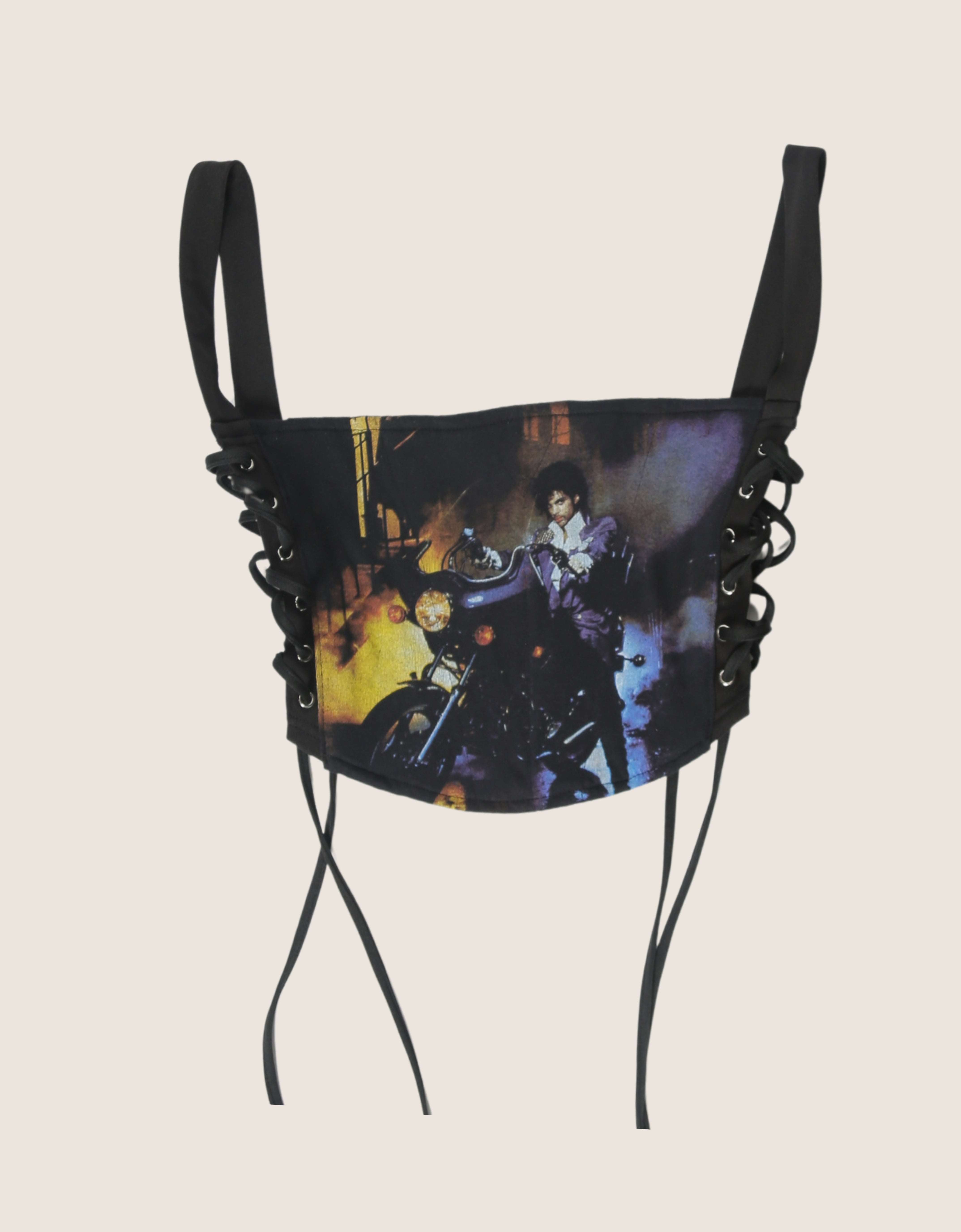 prince reworked corset with matching shrug (M)