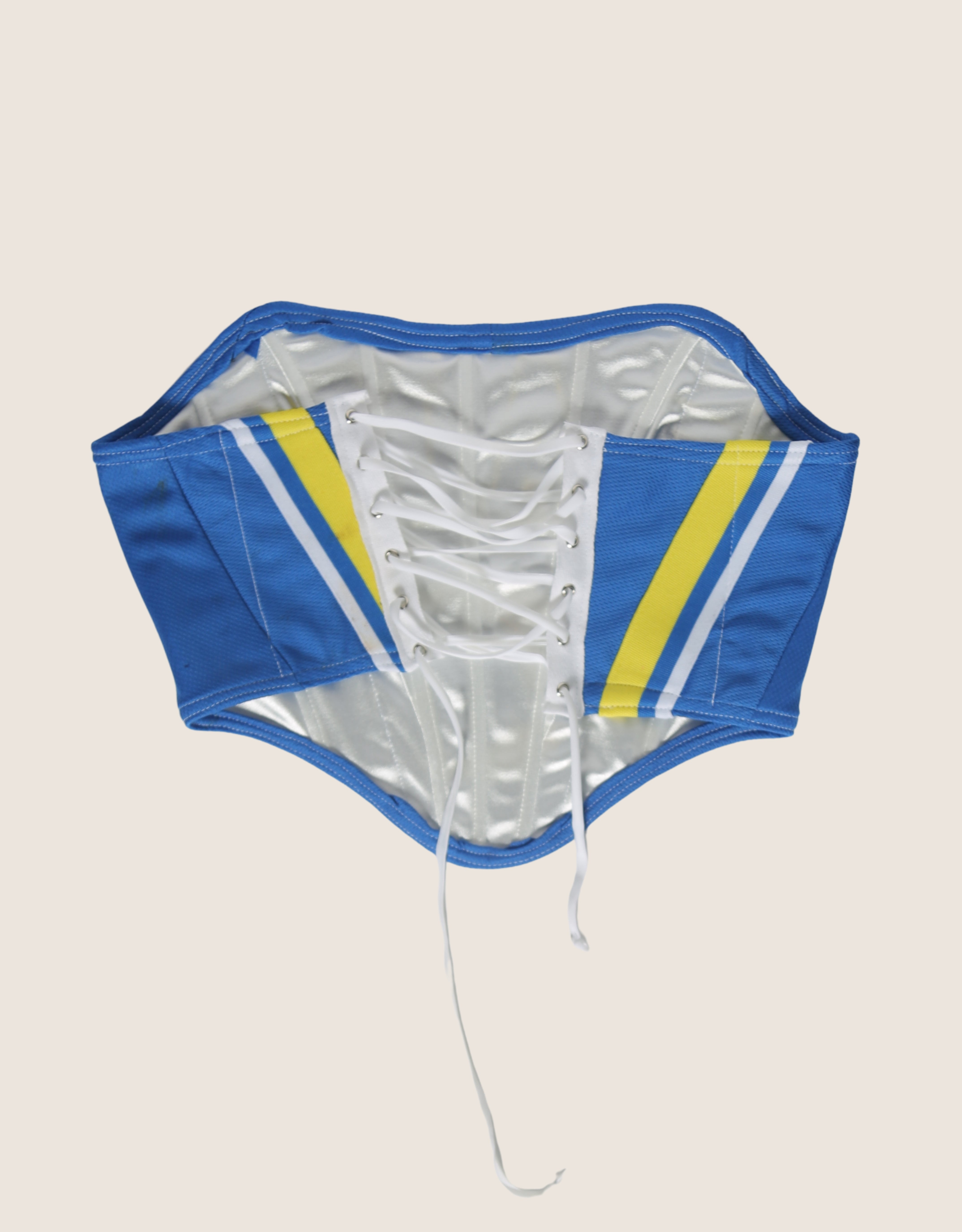 rams strapless corset (small/medium)