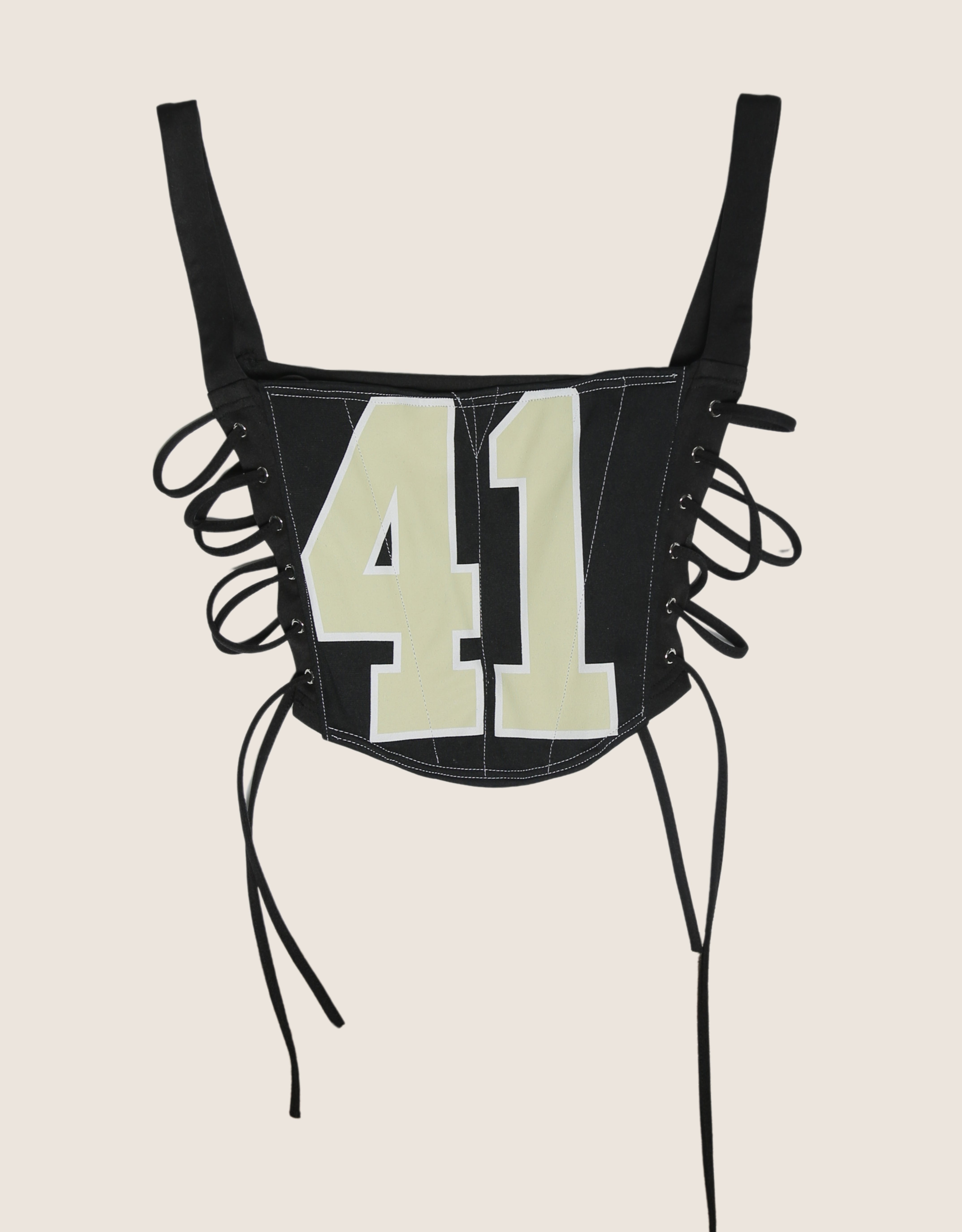 saints 41 reworked corset with matching shrug (xs/s)