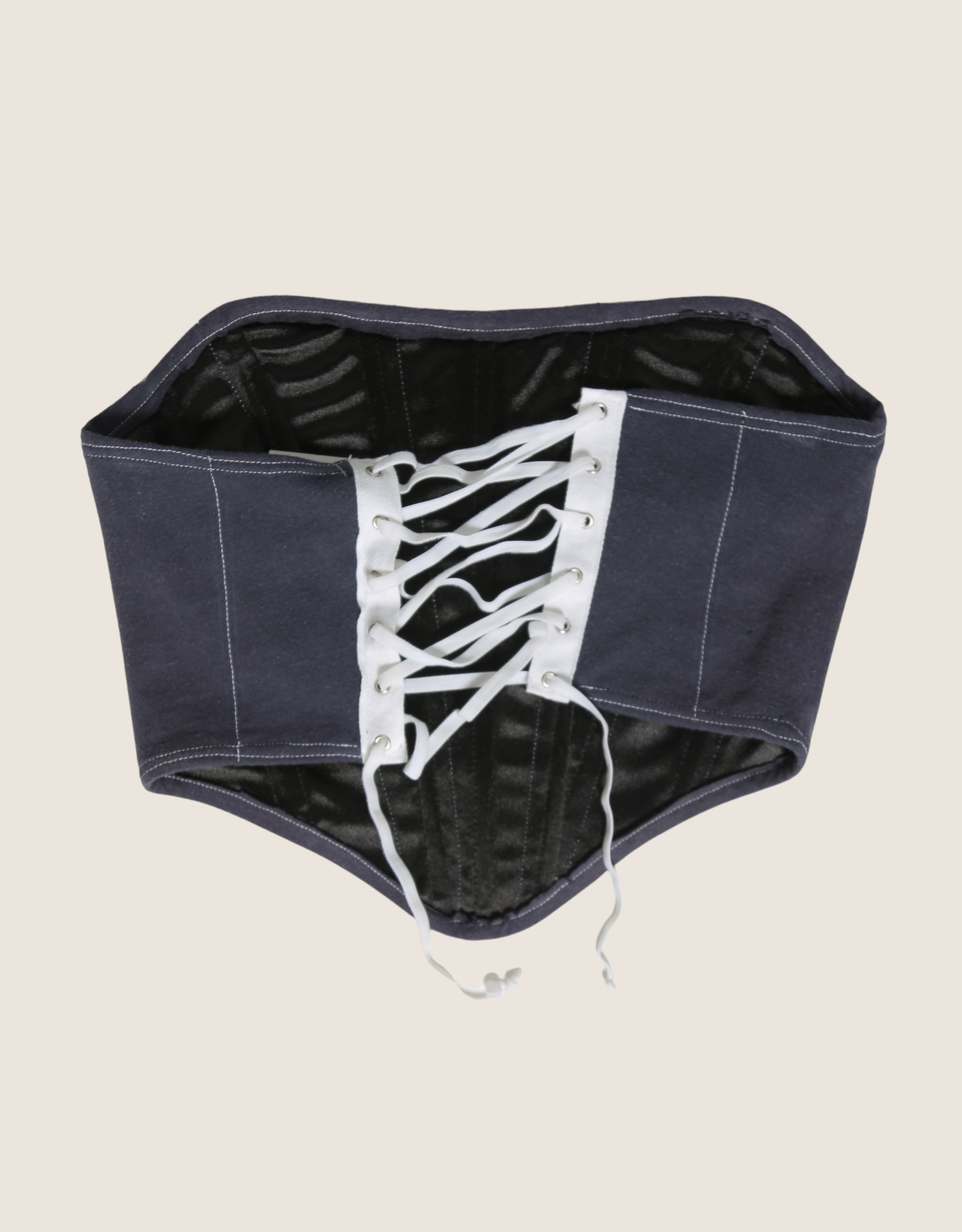 seahawks strapless corset (small/ medium)