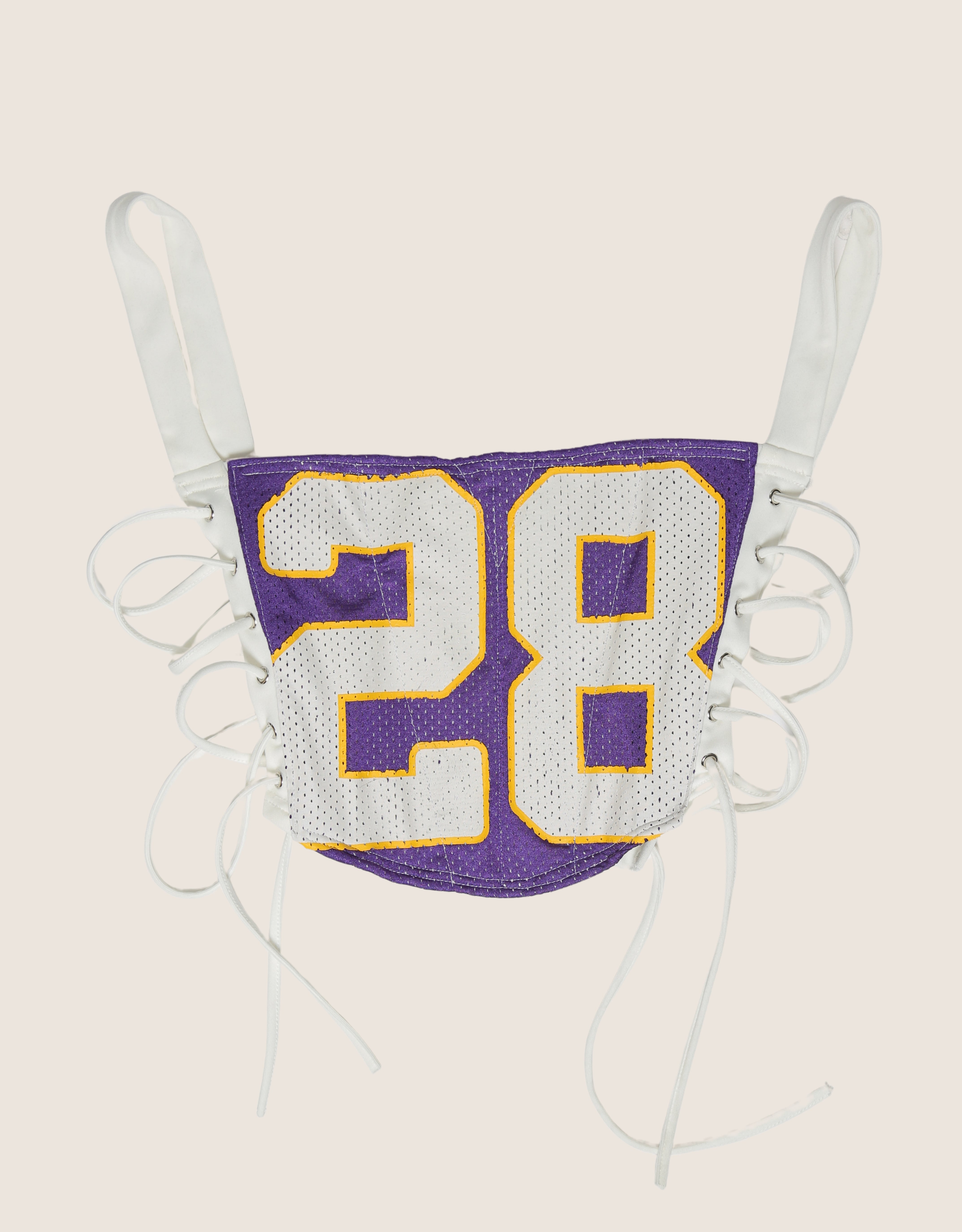 vikings reworked corset with matching shrug (medium)