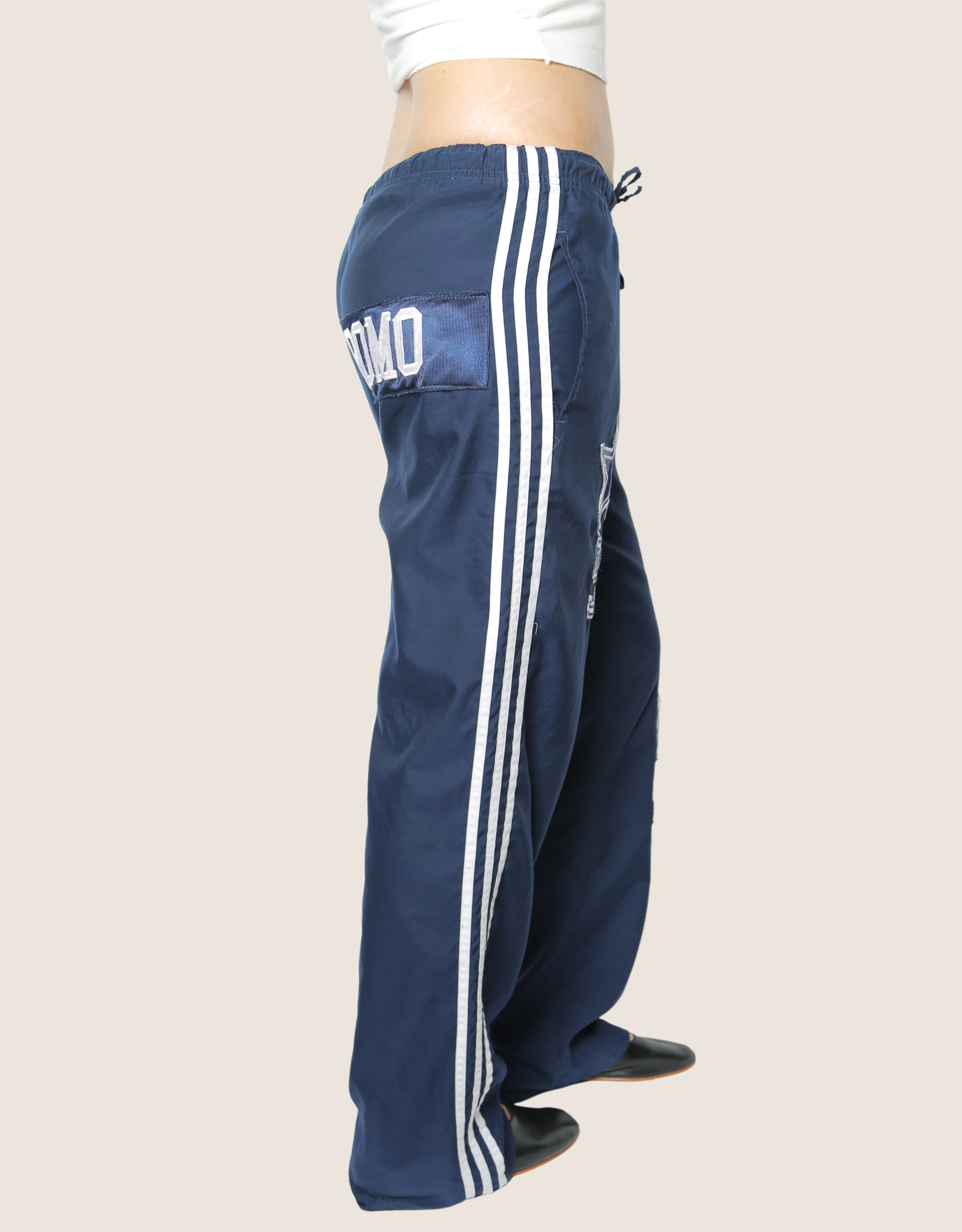 dallas cowboys patched track pants