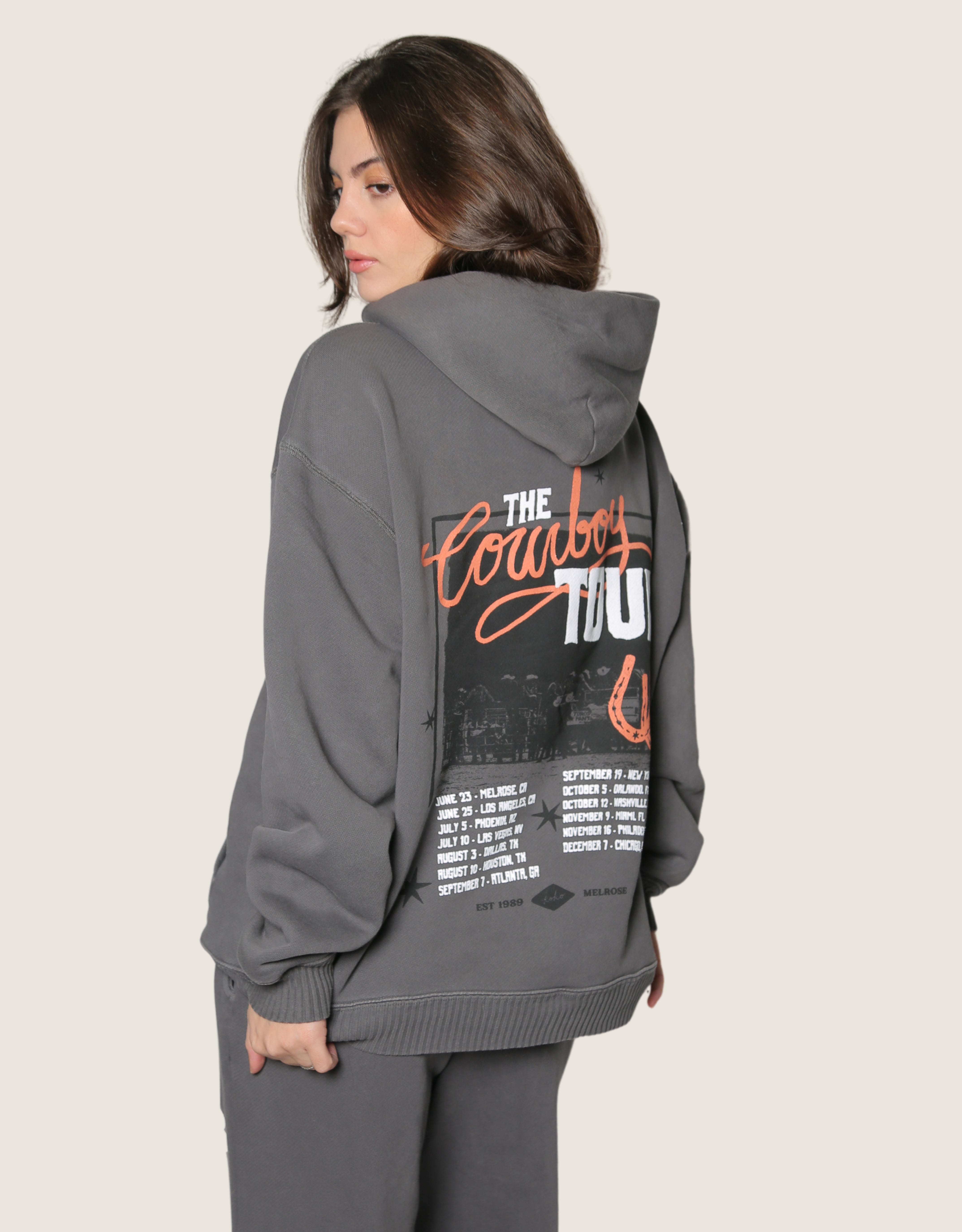 cowboy tour iamkoko.la original hoodie sweatshirt