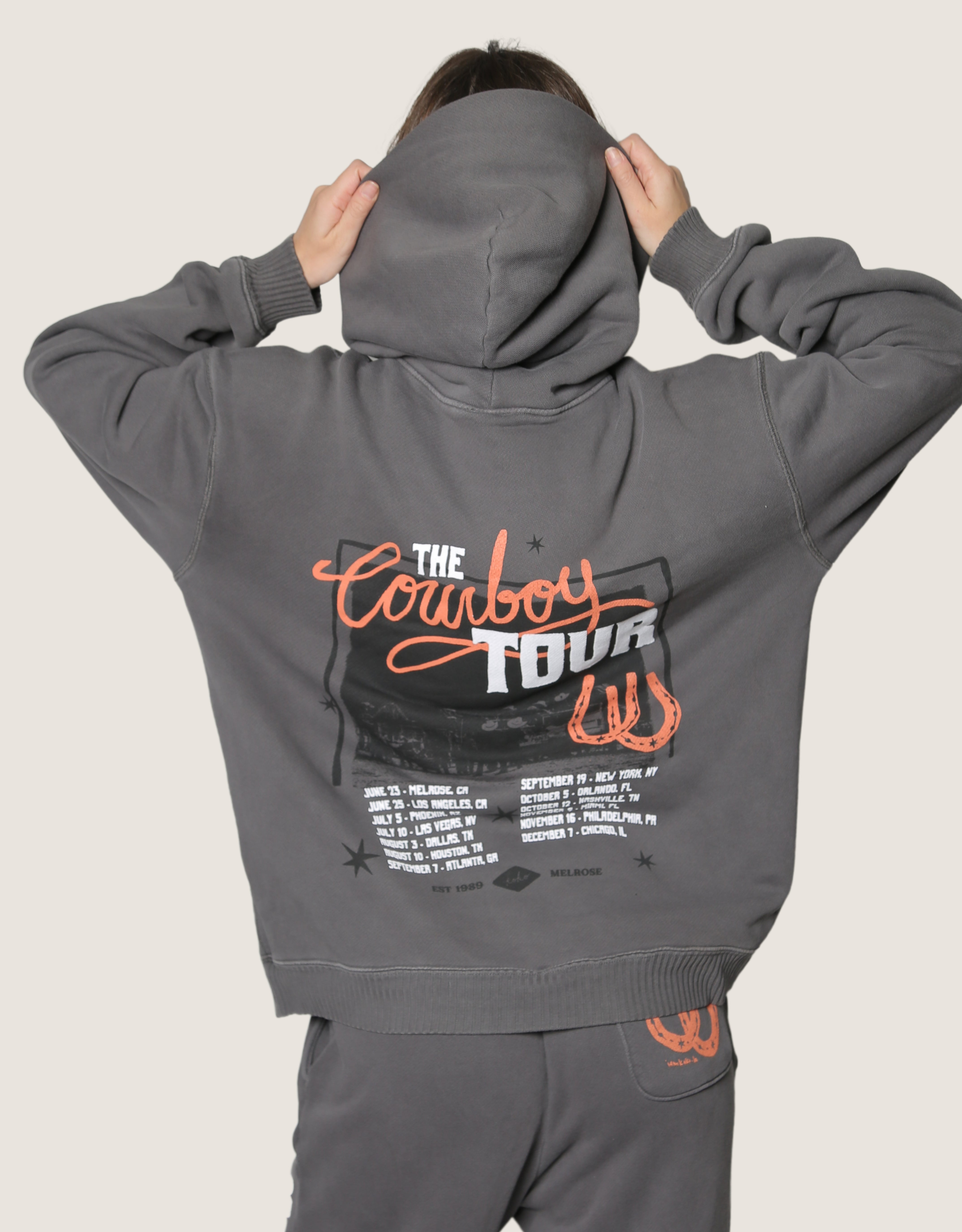 cowboy tour iamkoko.la original hoodie sweatshirt