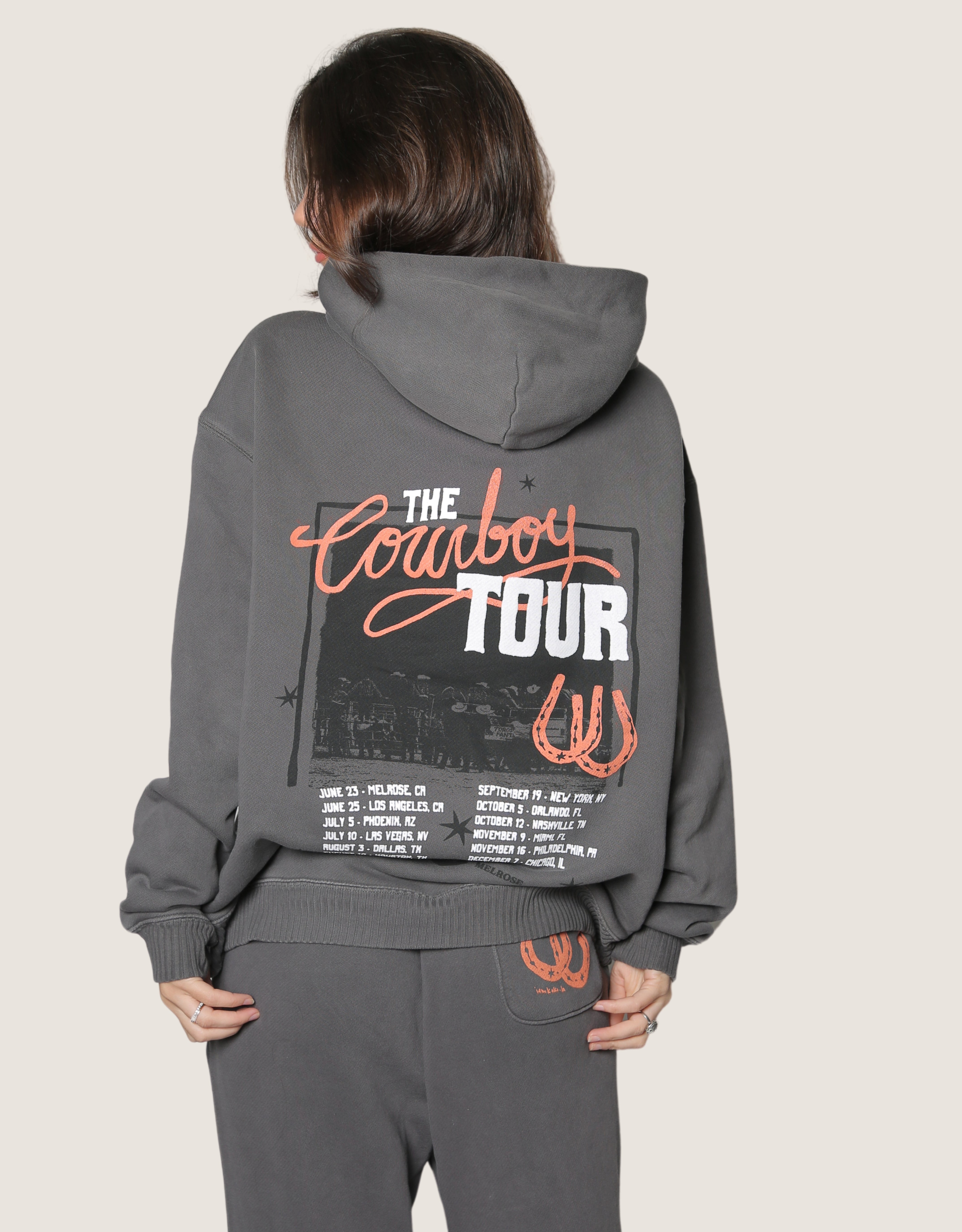 cowboy tour iamkoko.la original hoodie sweatshirt