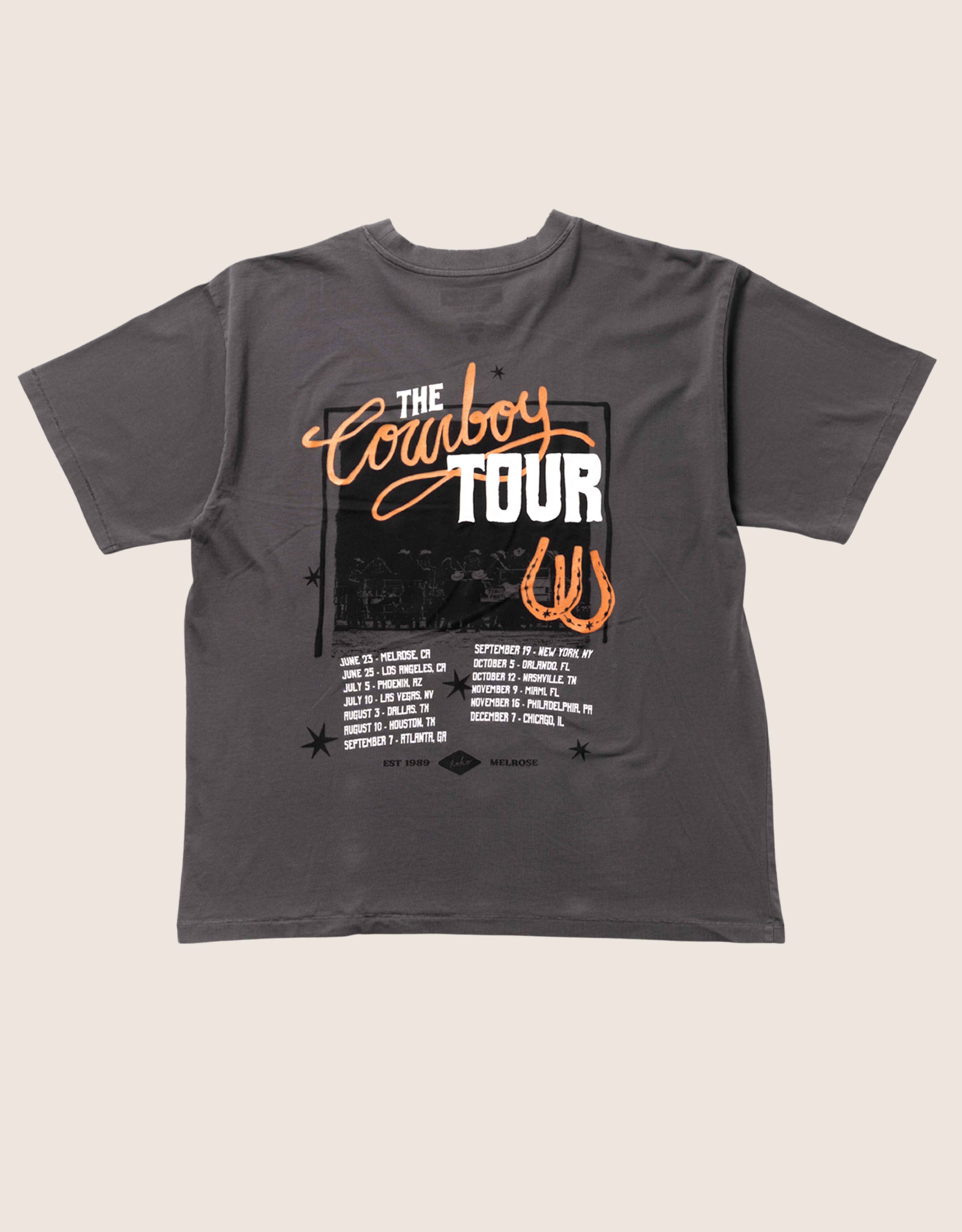cowboy tour iamkoko.la original graphic tee