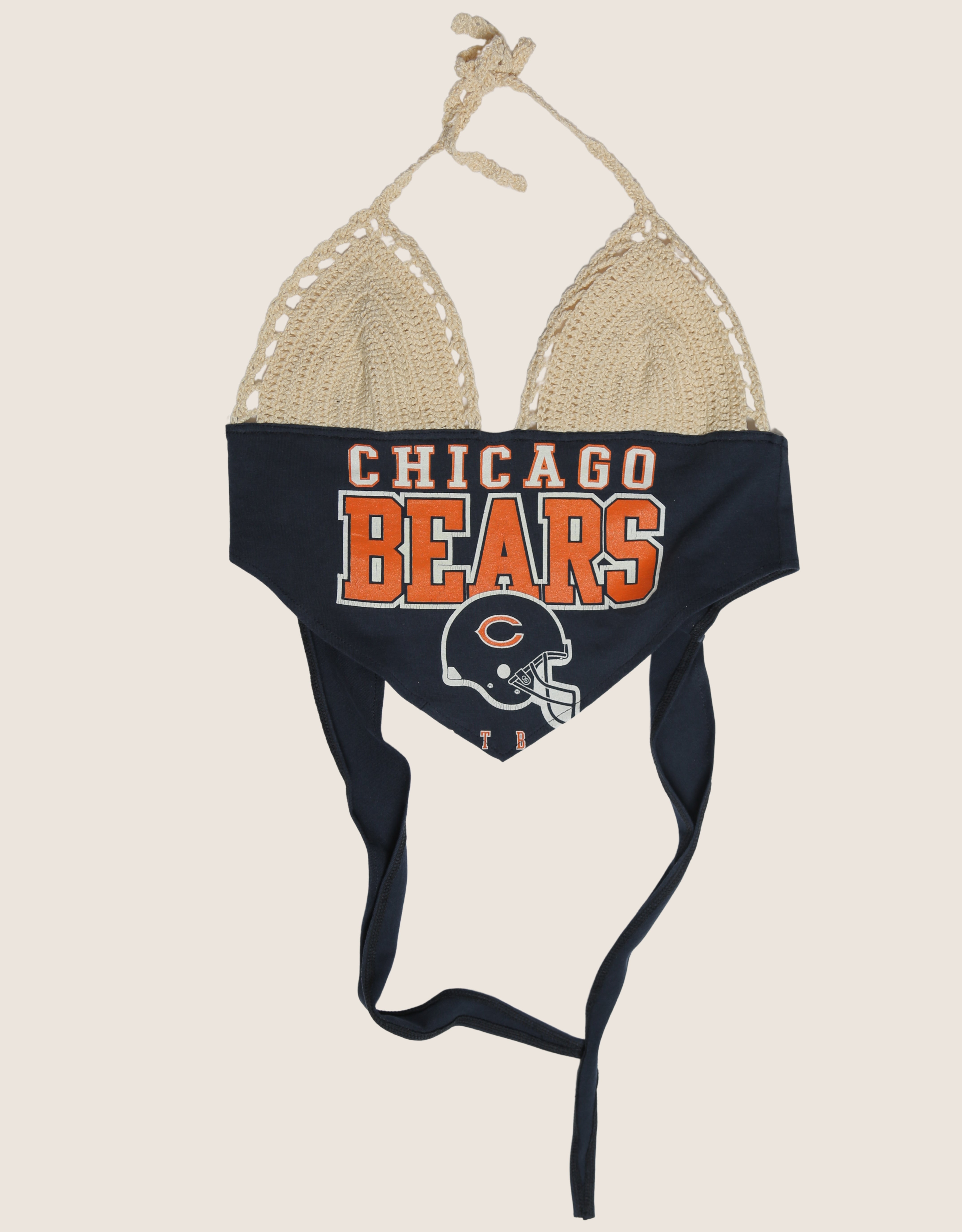 bears crochet halter top (s/m)