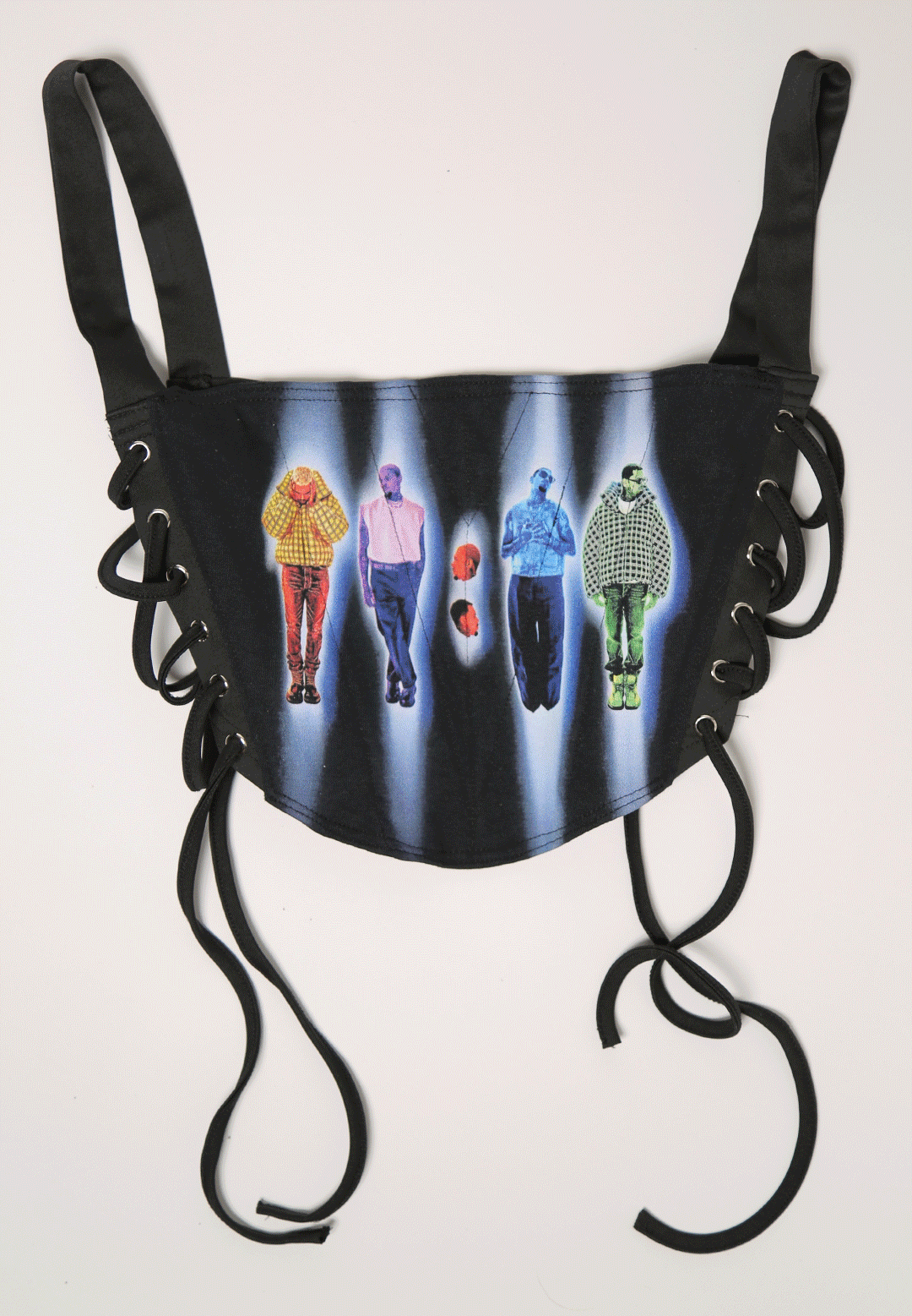 custom reworked music corset