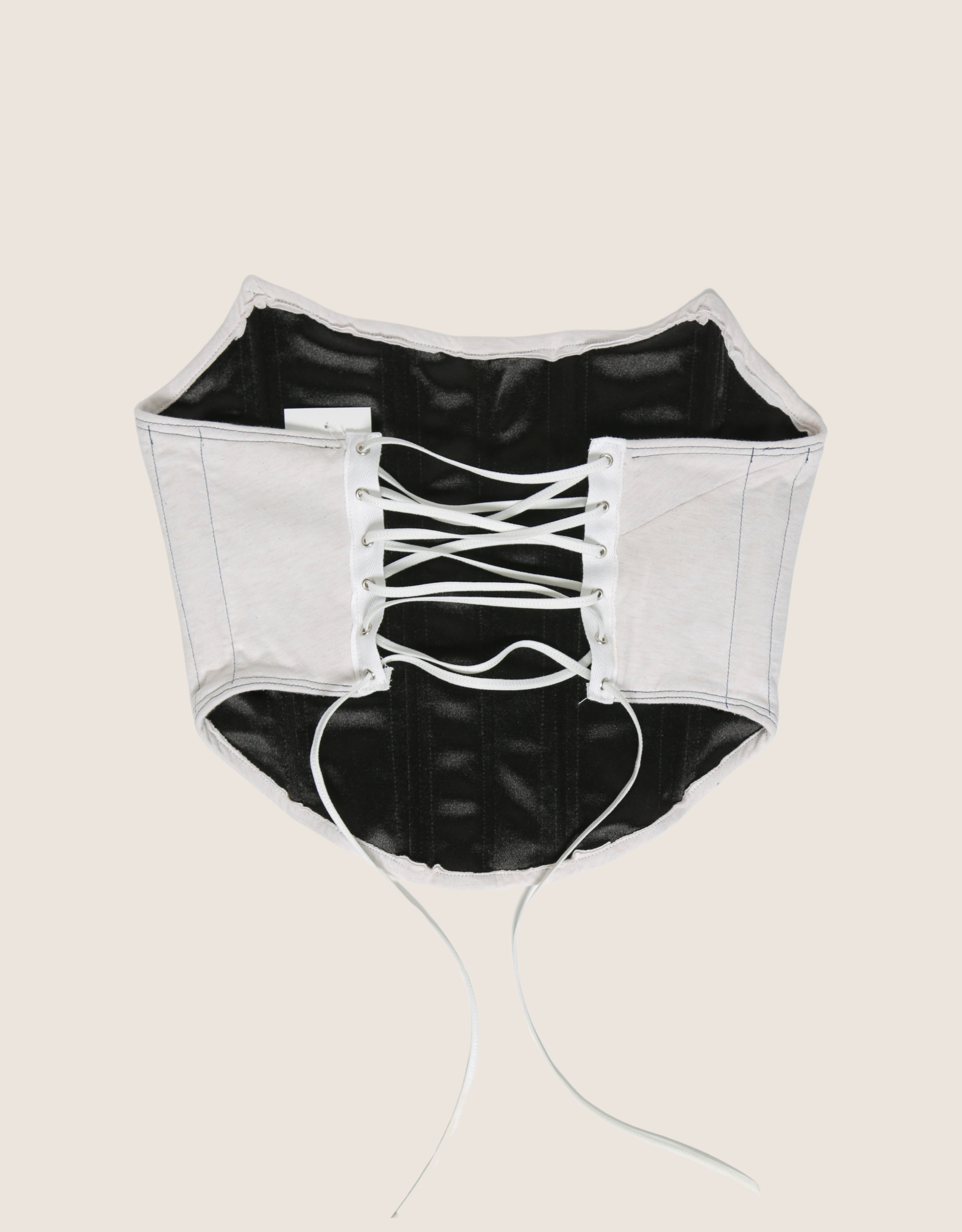 LA dodgers strapless corset
