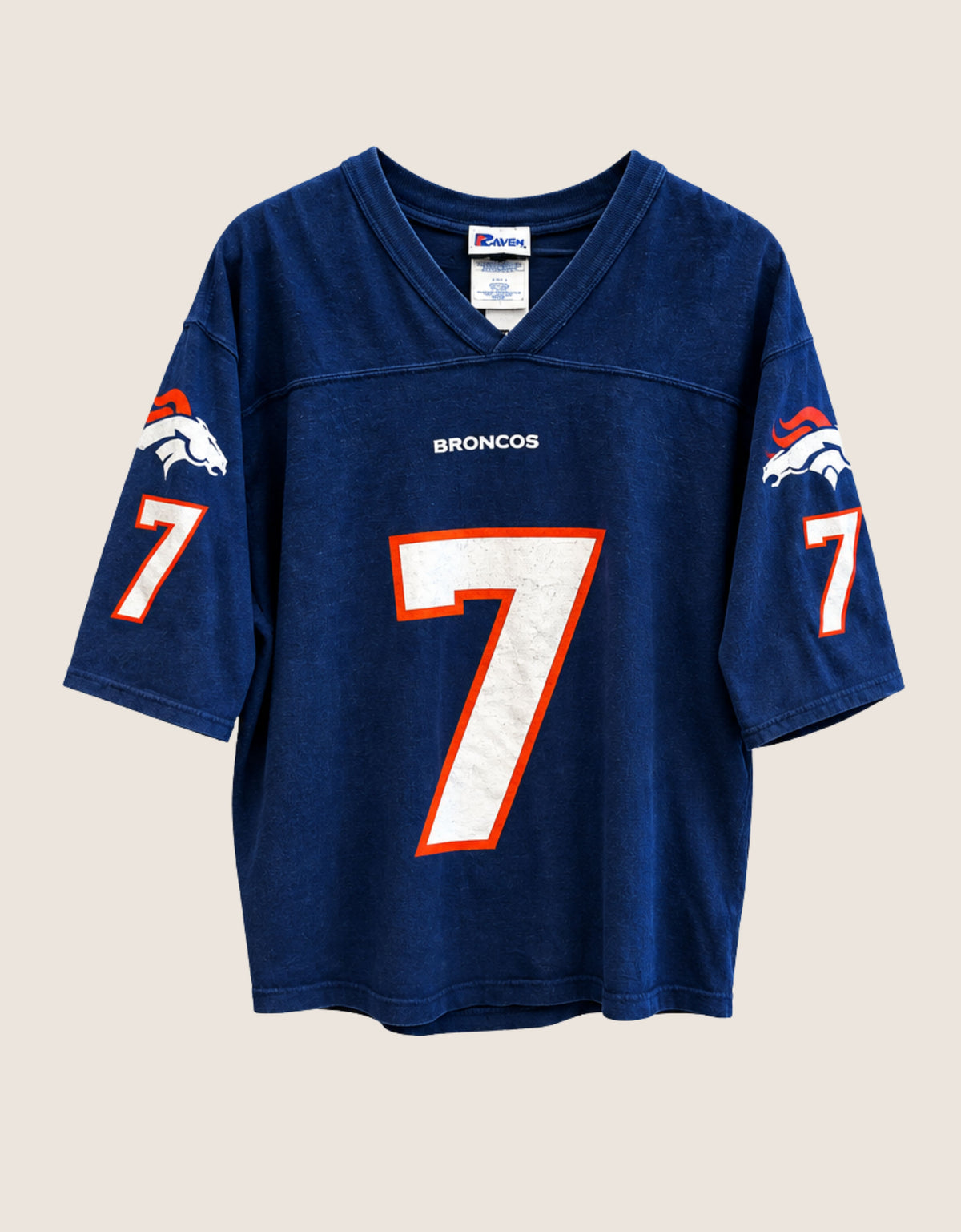 vintage broncos baseball t shirt (L)